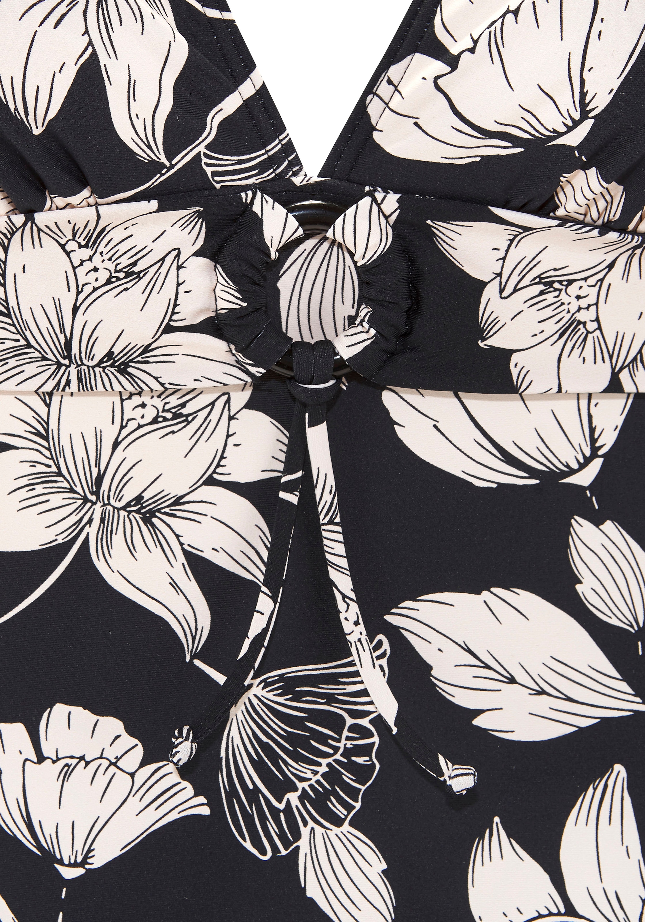s.Oliver Badeanzug »Lady«, mit floralem Design