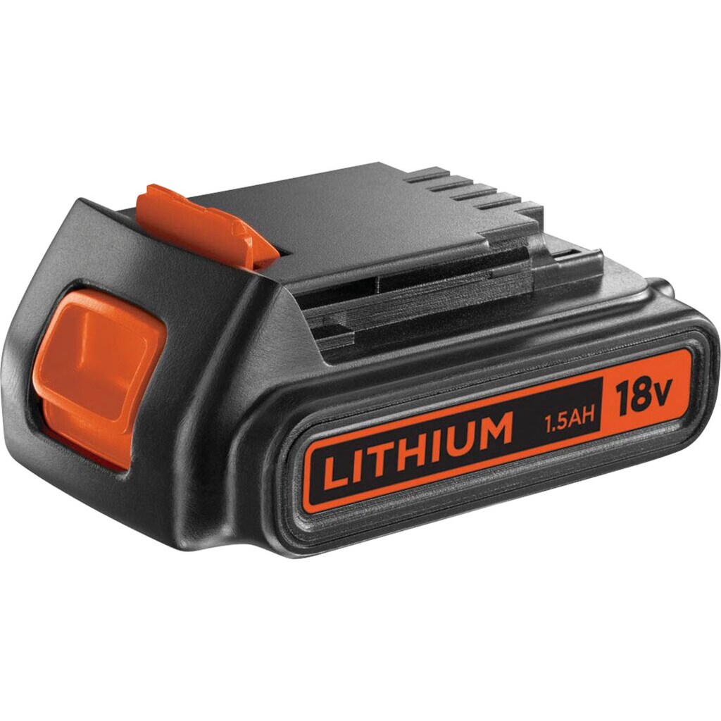 Black + Decker Akku »Lithium-Ionen Akku BL1518«, 1500 mAh, 18,0 V