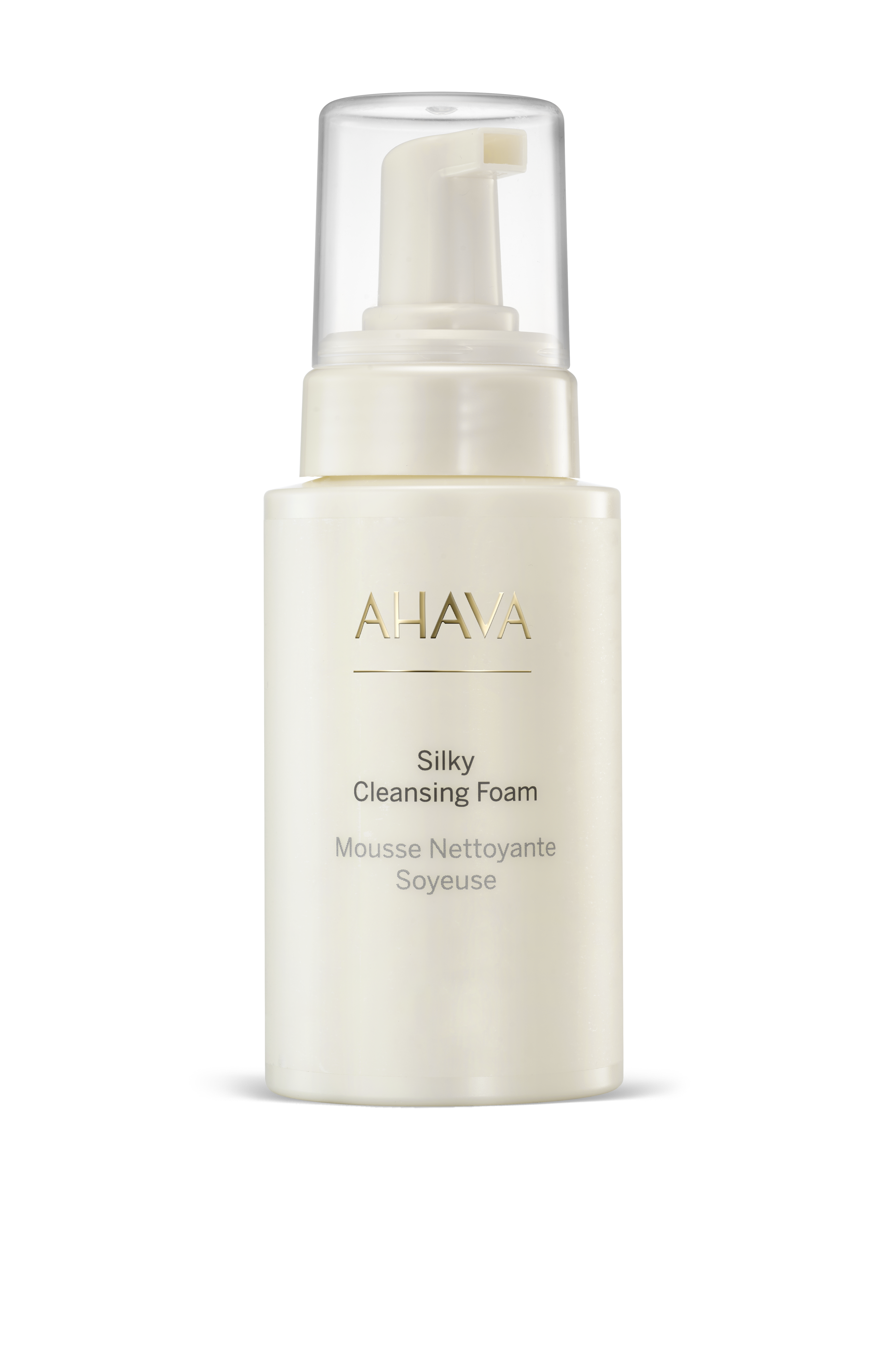 AHAVA "SILKY CLEANSING FOAM" mit Babassu-Öl, frei von Parabenen und Paraffin