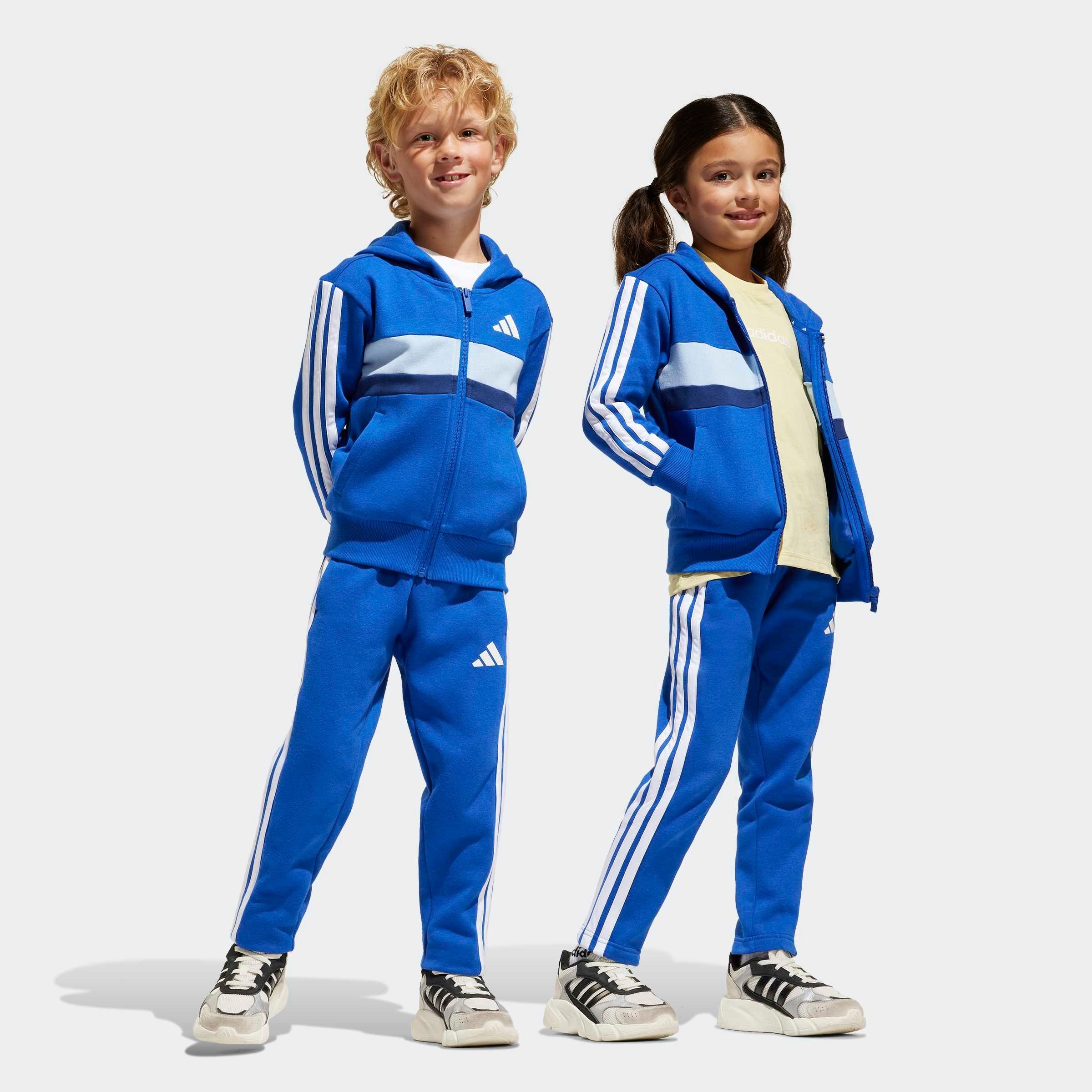 adidas Sportswear Trainingsanzug »LK 3S TIB FL TS«, (2 tlg.)