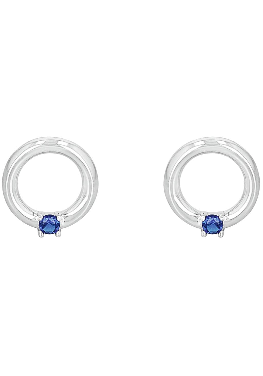Amor Paar Ohrstecker »Kreis, 2037033«, mit Zirkonia (synth.)
