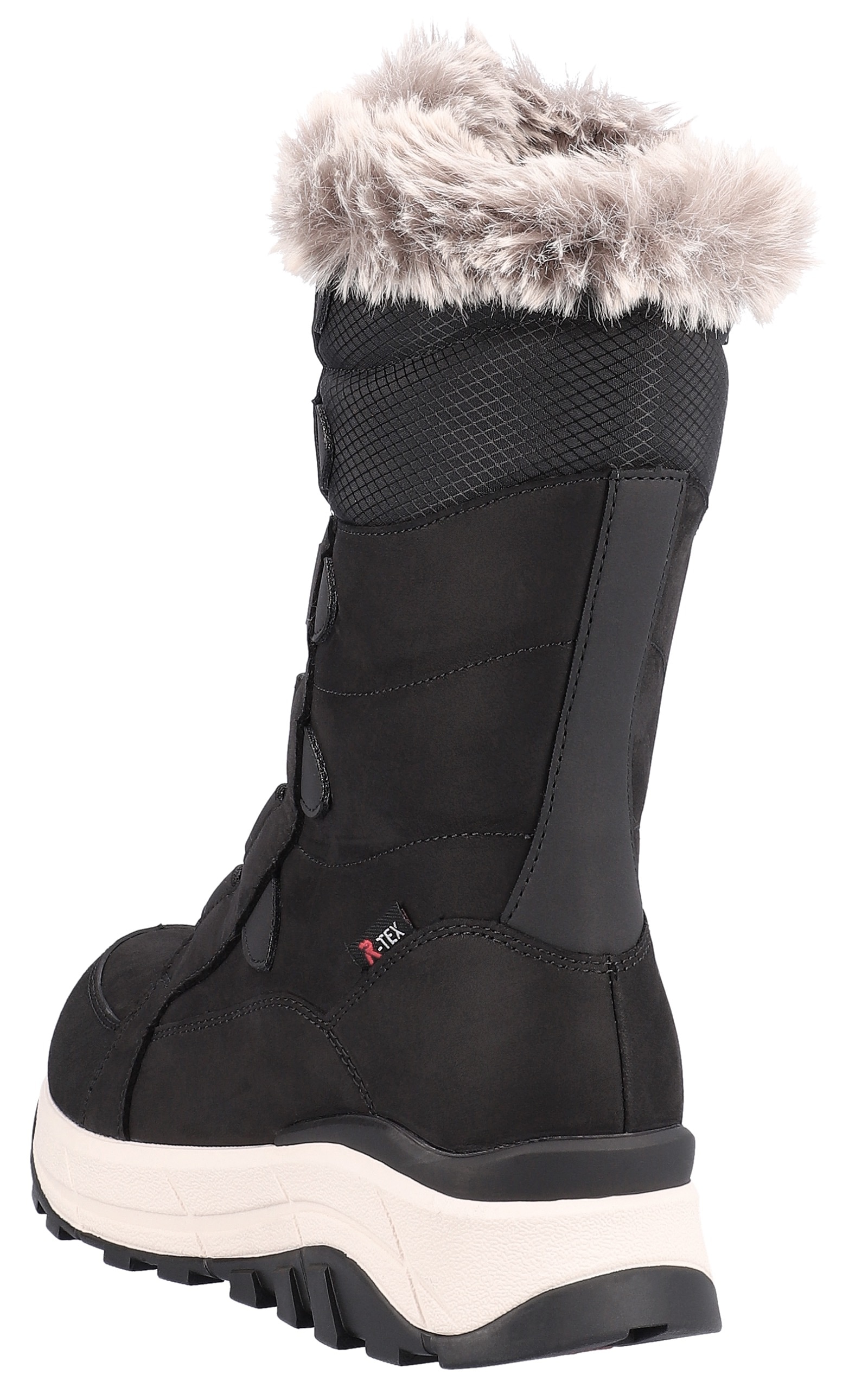 Rieker EVOLUTION Winterboots, Schneeboots, Winterboots mit Lammwollfutter, Fiber Grip Laufsohle