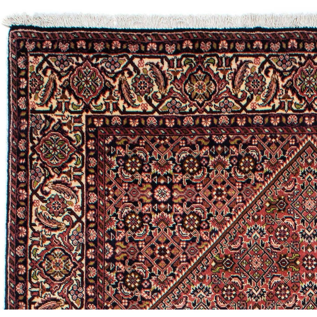 morgenland Wollteppich »Bidjar - Zanjan Medaillon Rosso chiaro 240 x 140 cm«, rechteckig