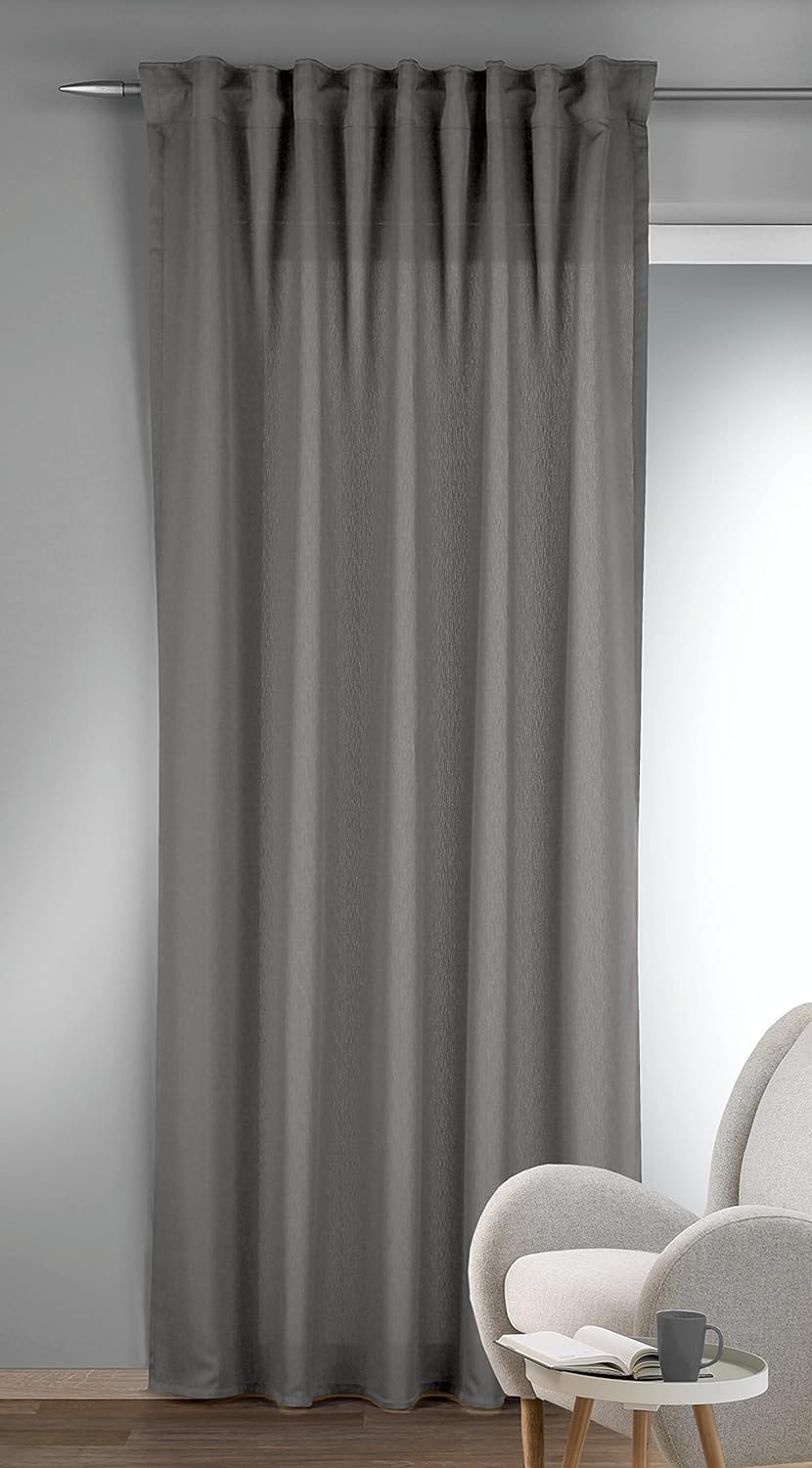 HOMING Gardine "Louis" verdeckte Schlaufen 1 Stk. tlg. Fertigschal günstig online kaufen