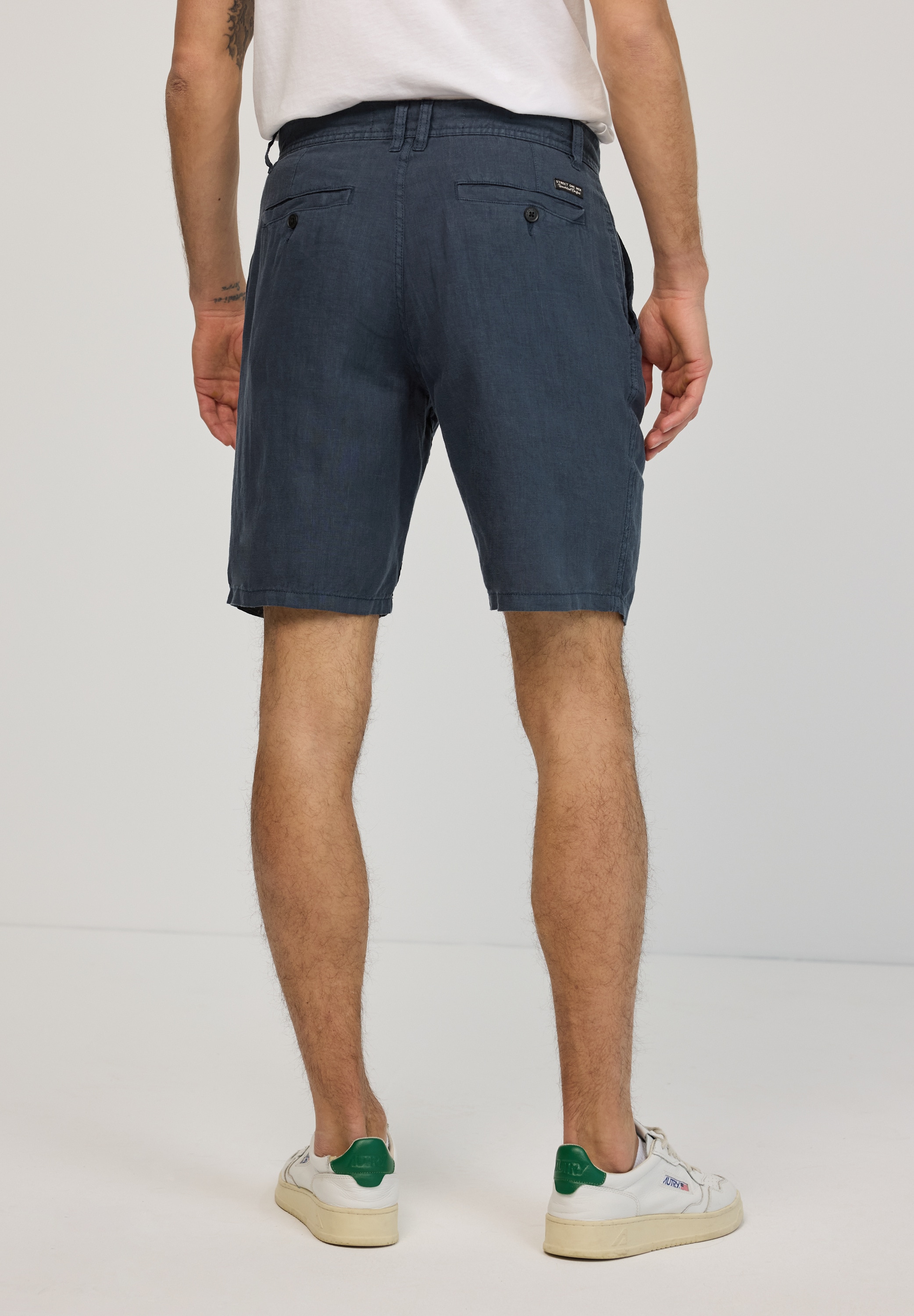 STREET ONE MEN Shorts  aus Leinen