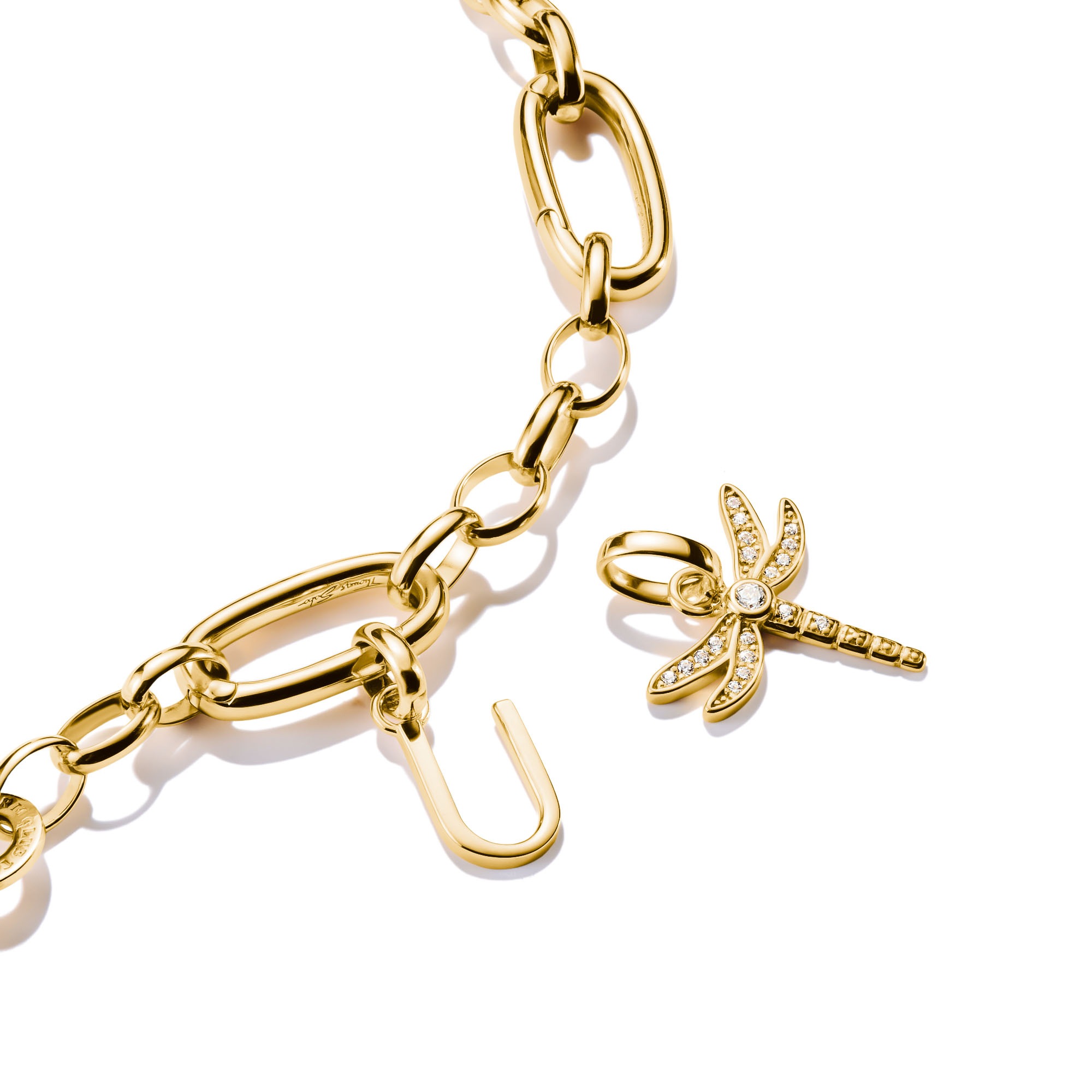 THOMAS SABO Charm Buchstabe »Charm Alphabet/Buchstabe - Connect«