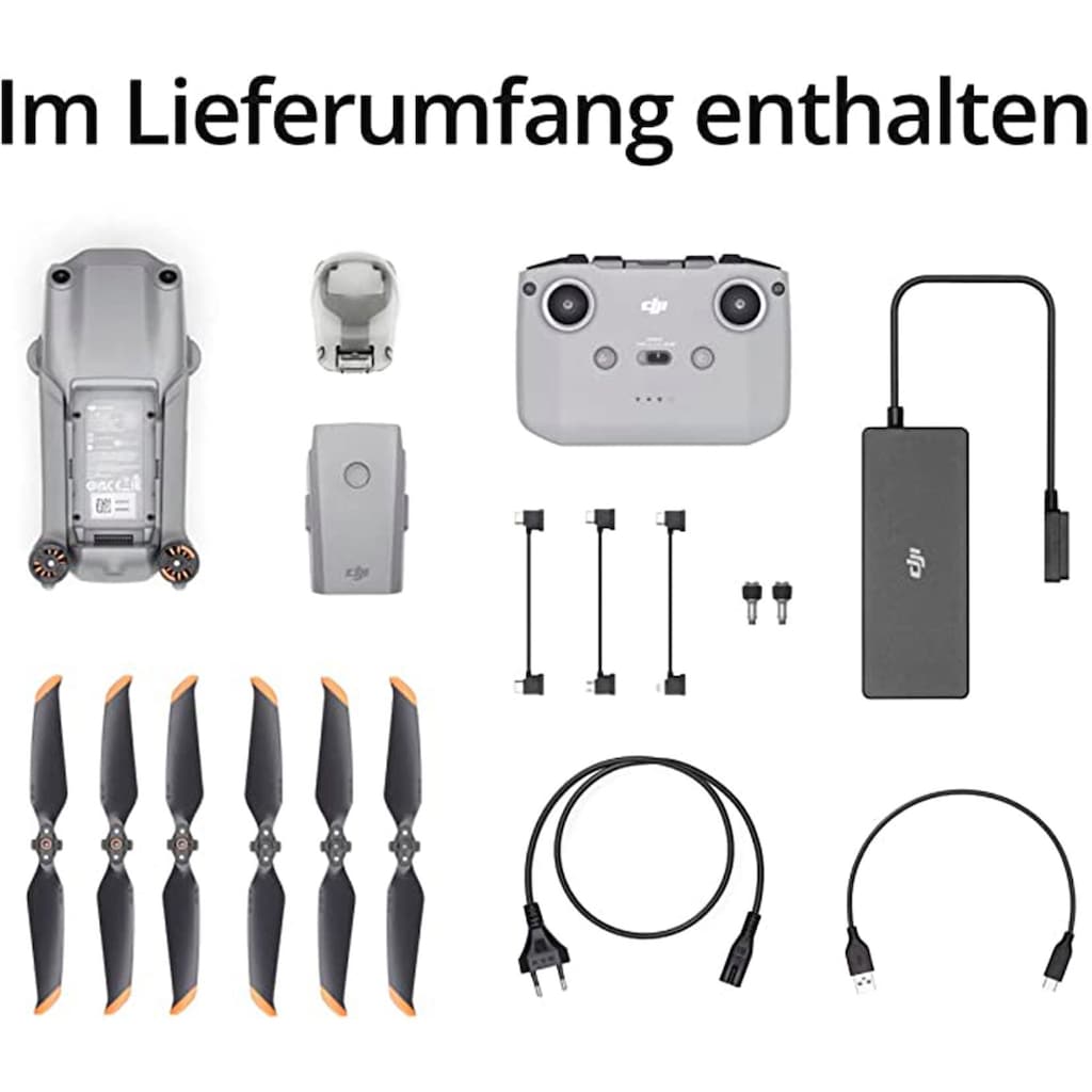 DJI Drohne »AIR 2S«, 1-Zoll CMOS-Sensor, 5,4K Video, Hindernisvermeidung in 4 Richtungen