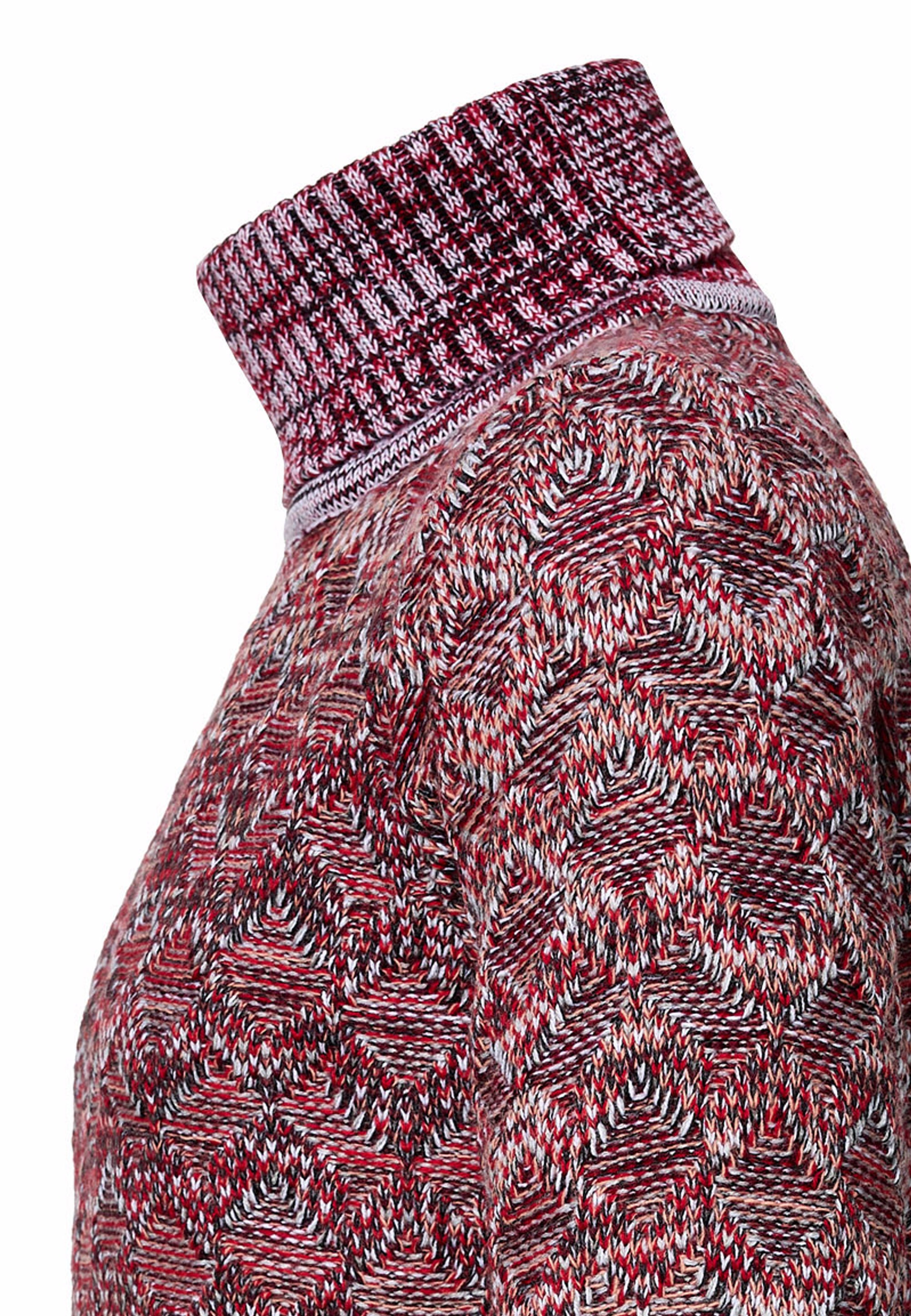 Rusty Neal Strickpullover mit angesagtem Karo-Design