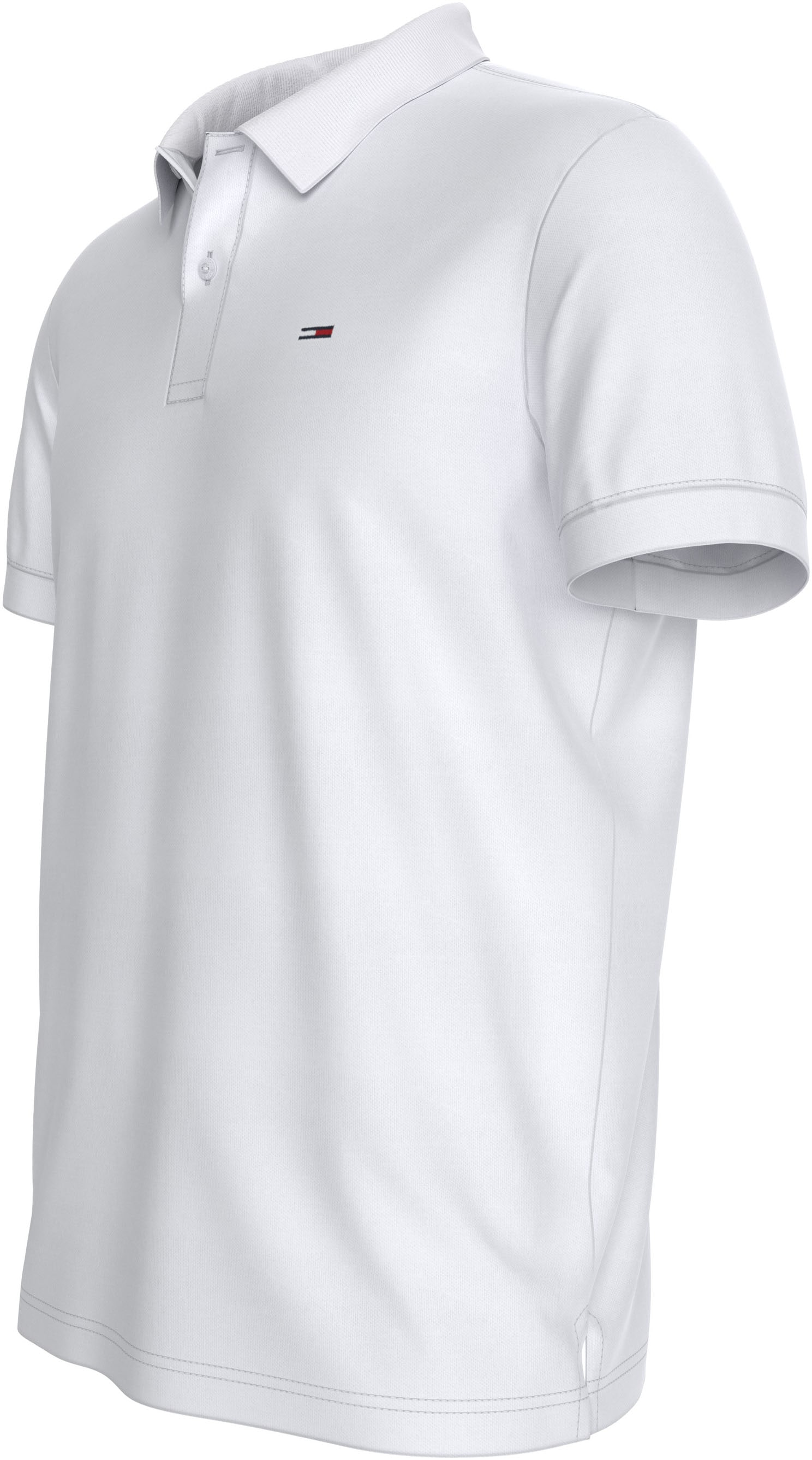 Tommy Jeans Plus Poloshirt »TJM SLIM PLACKET POLO EXT« Große Größen mit Logostickerei