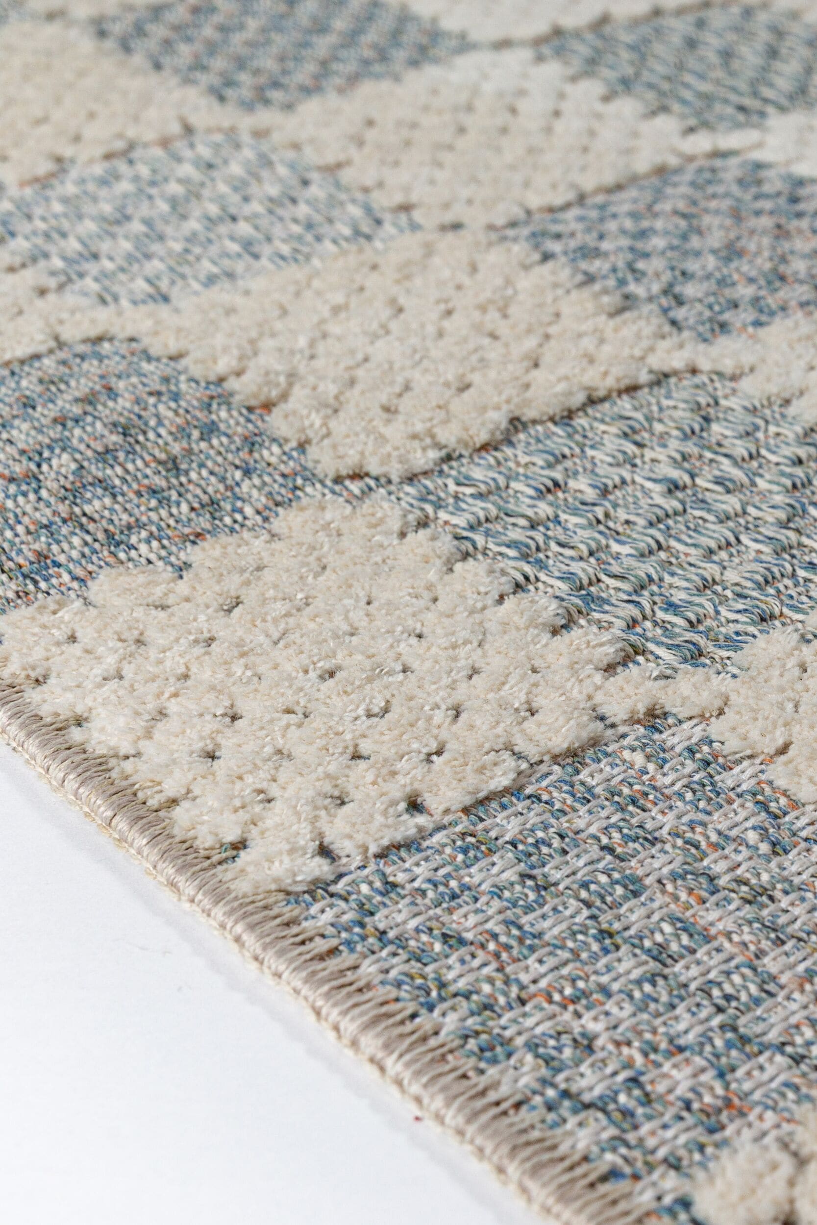 FLAIR RUGS Designteppich »Muted Checkerboard Waschbarer Teppich« rechteckig 4 mm Höhe