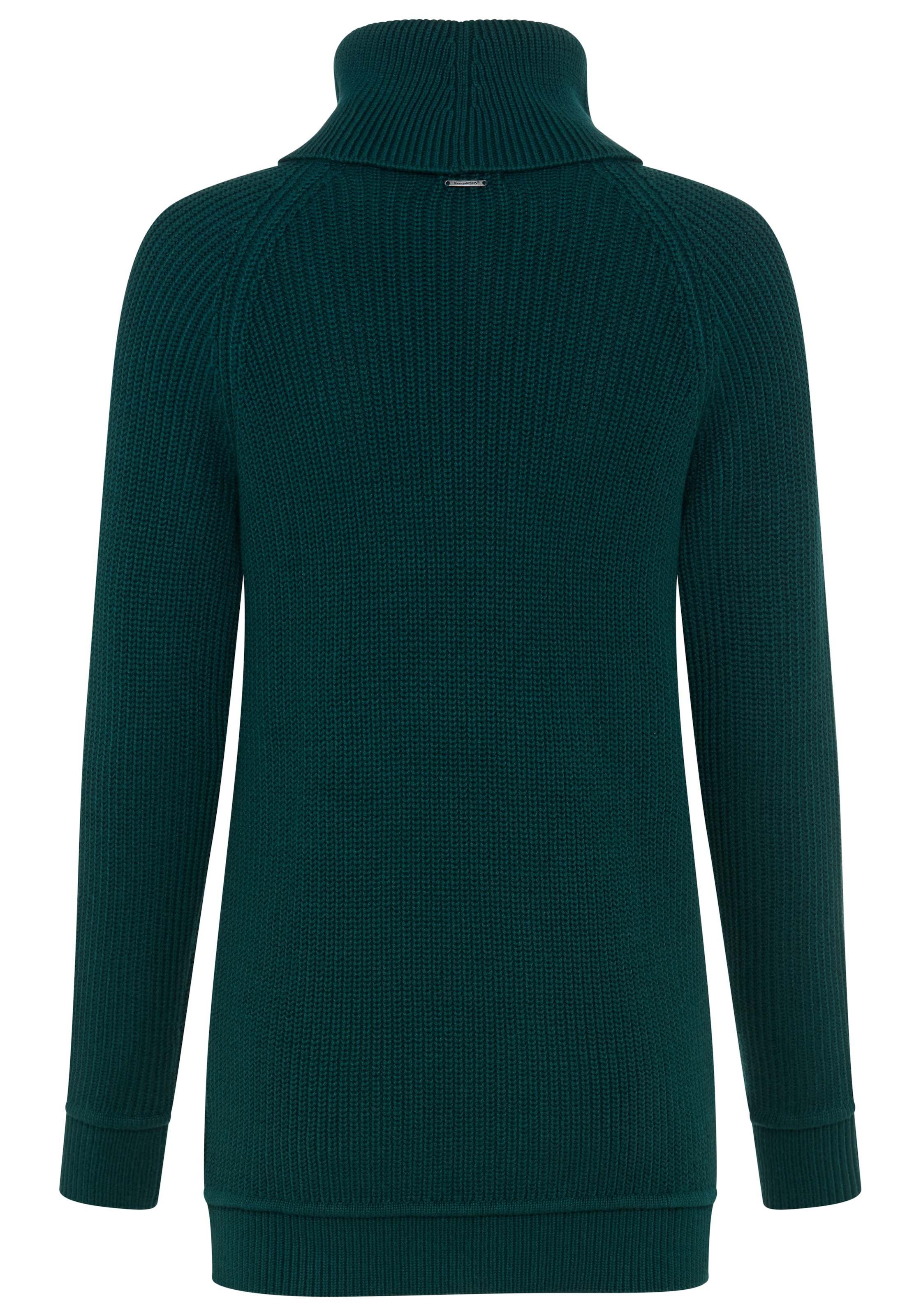 KangaROOS Longpullover mit Rollkragen, figurumspielende Passform, hüftbedeckende Länge