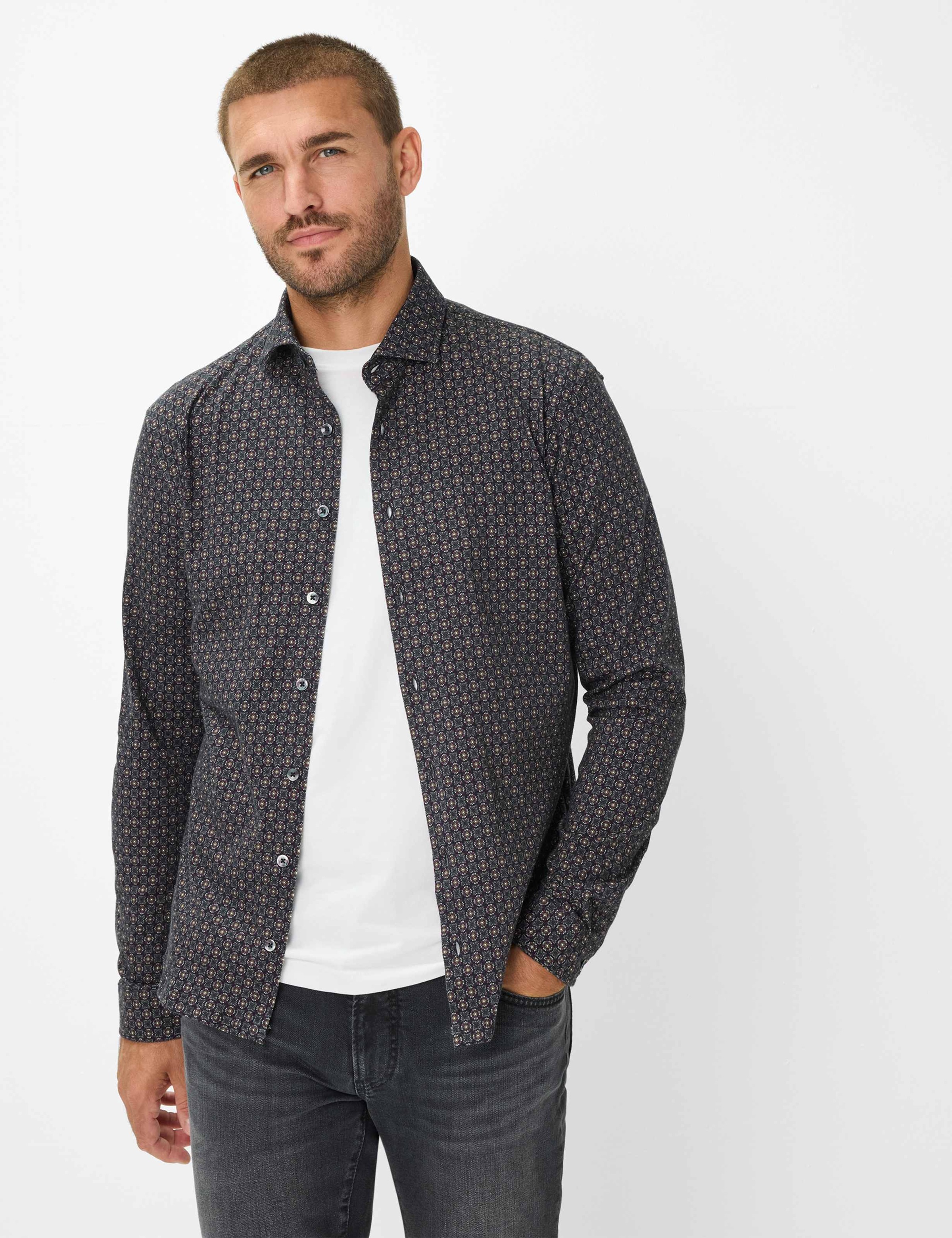 Brax Langarmhemd "Style HAROLD" günstig online kaufen