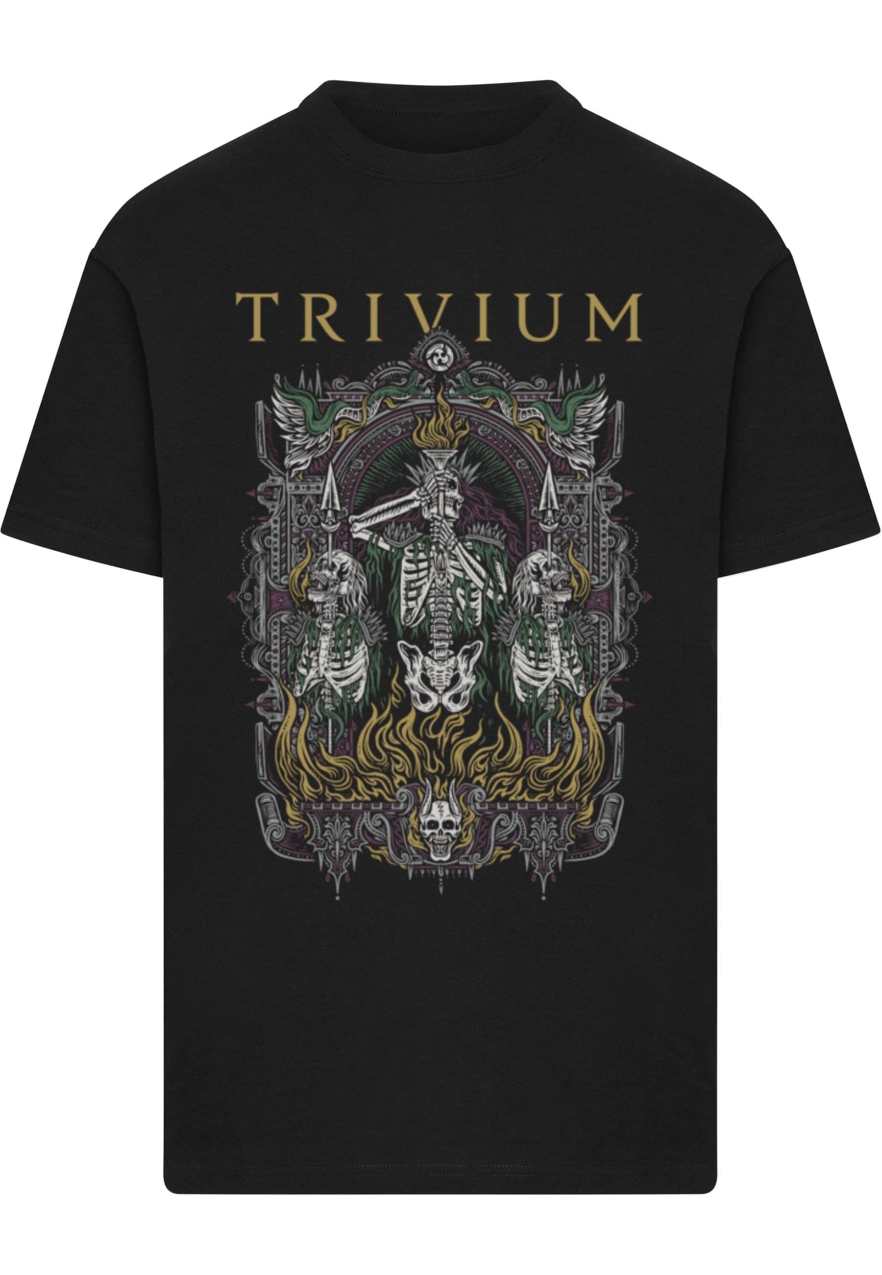 Merchcode T-Shirt "Merchcode Trivium Third Tee", (1 tlg.) günstig online kaufen