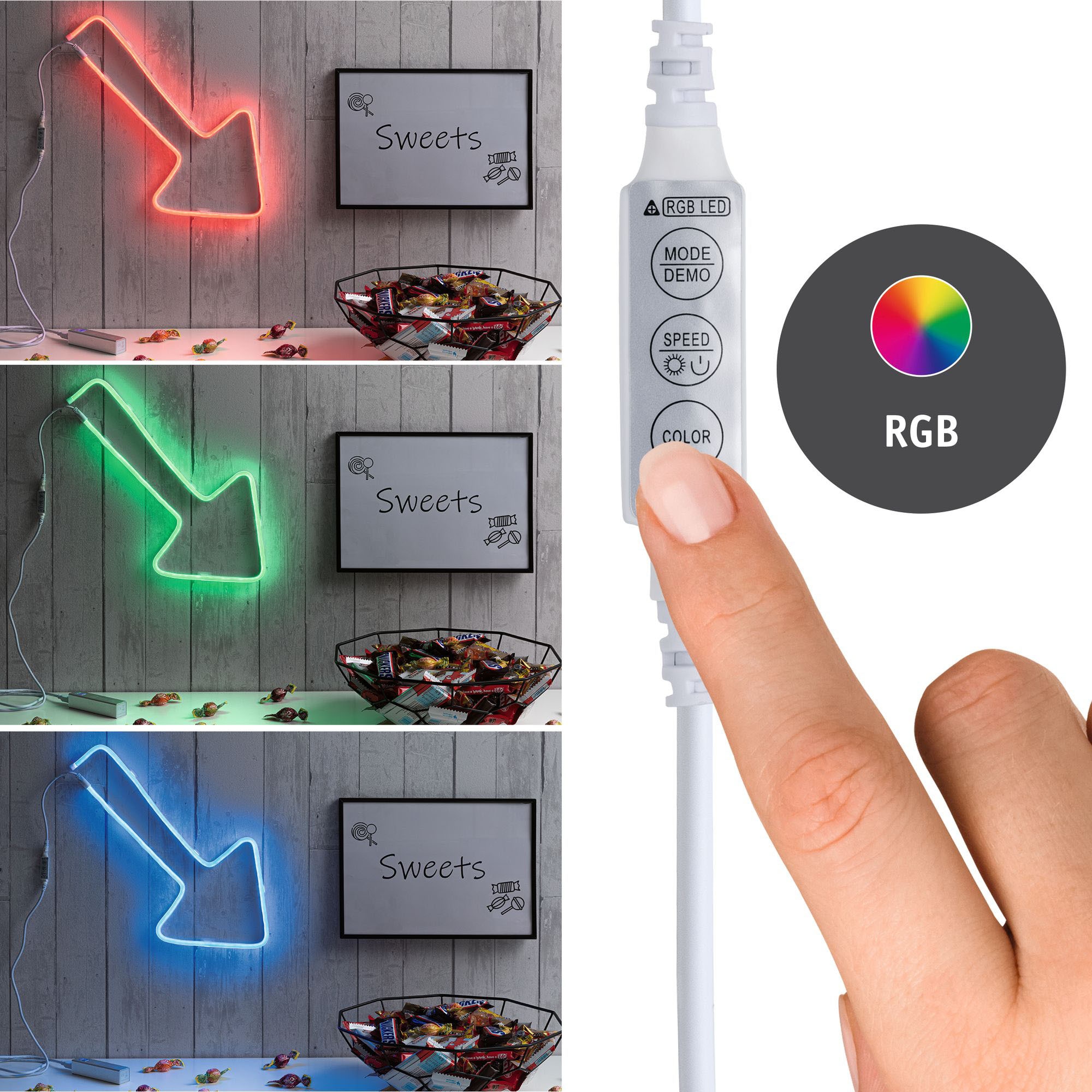 Paulmann LED Stripe BAUR 5W Strip mit bestellen Colorflex 1 St.-flammig »Neon 1m | USB-Anschluss«, RGB USB