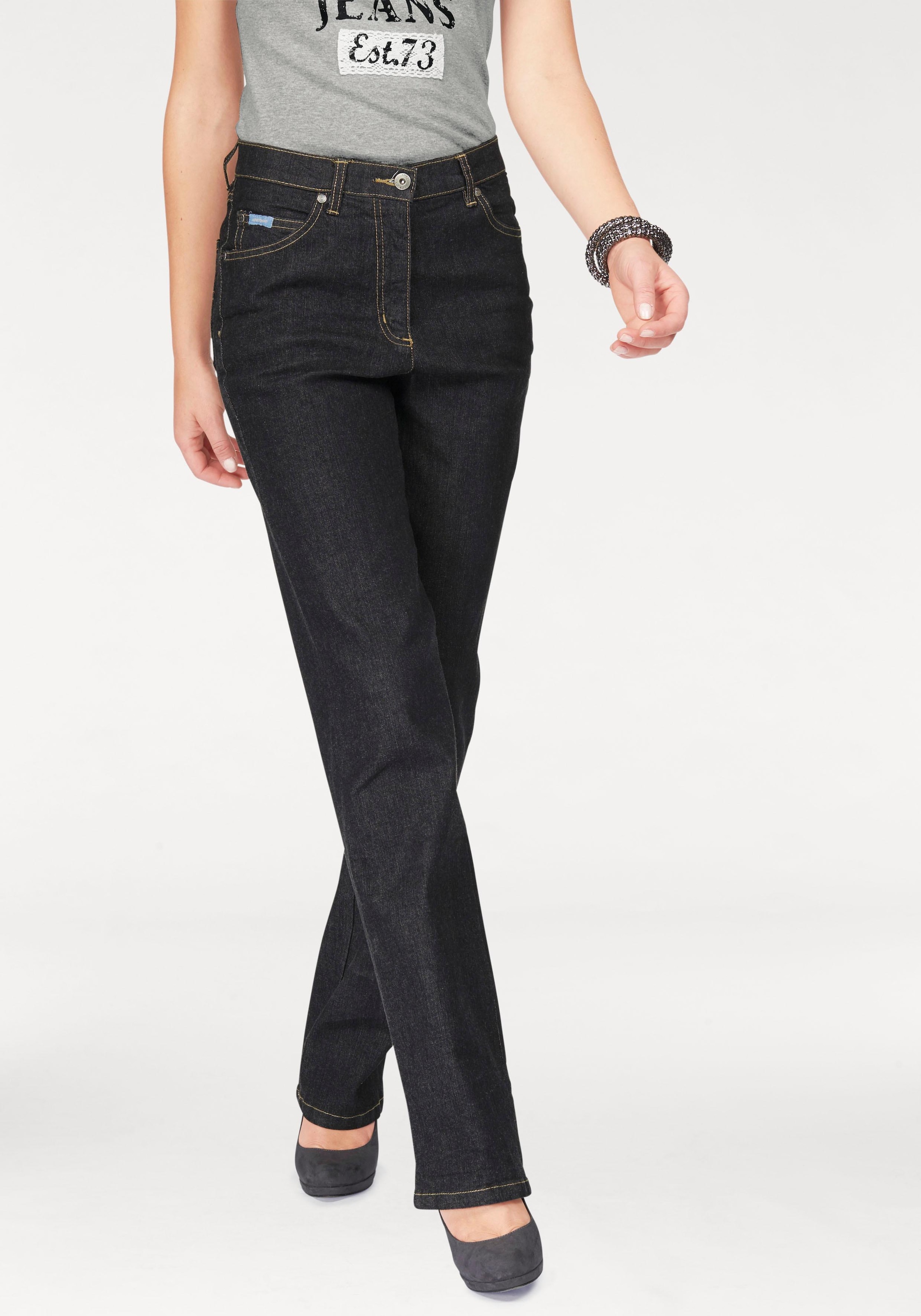 Arizona Gerade Jeans »Annett«, High Waist