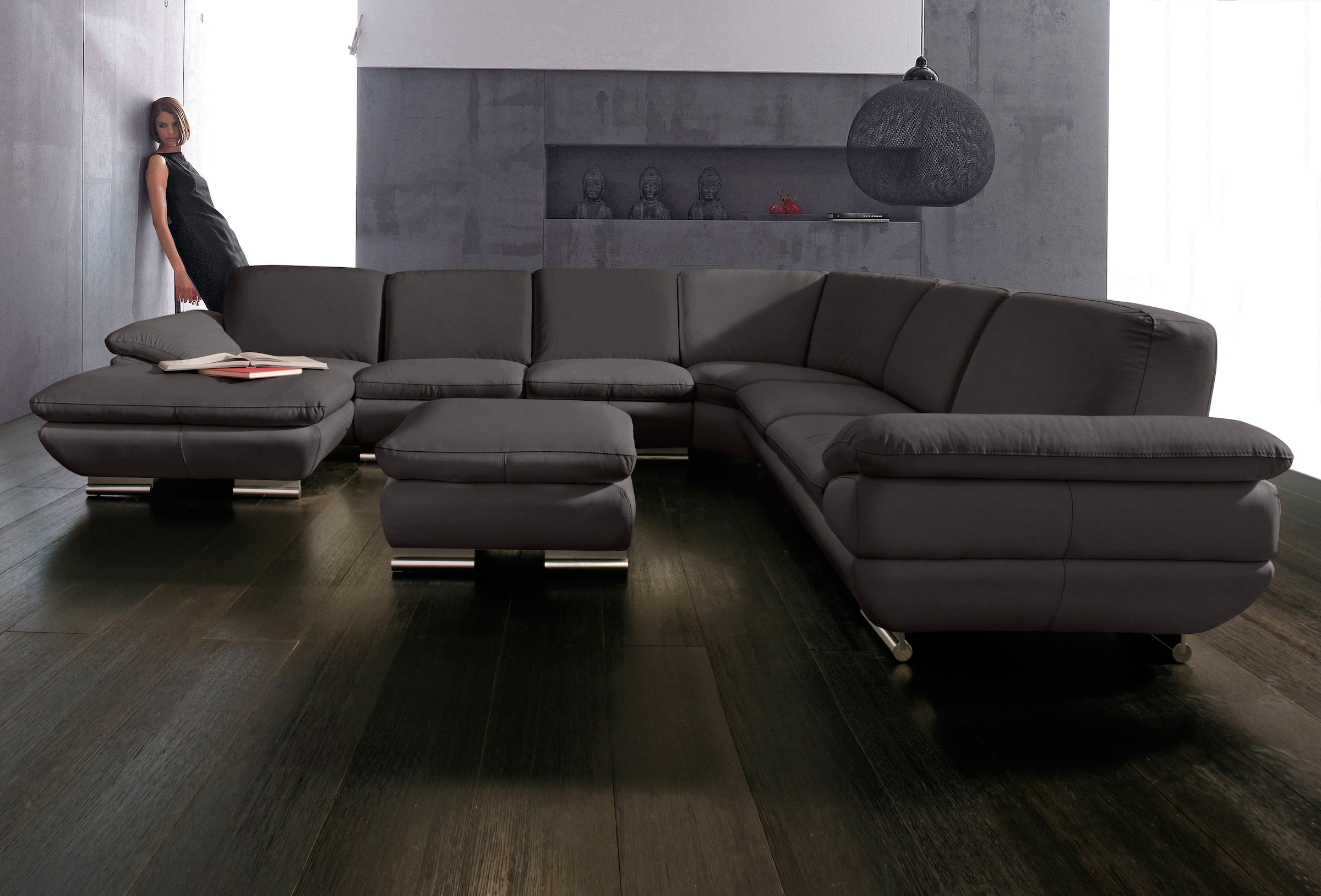 CALIA ITALIA Sofa »Glamour italienische Designwohnl...