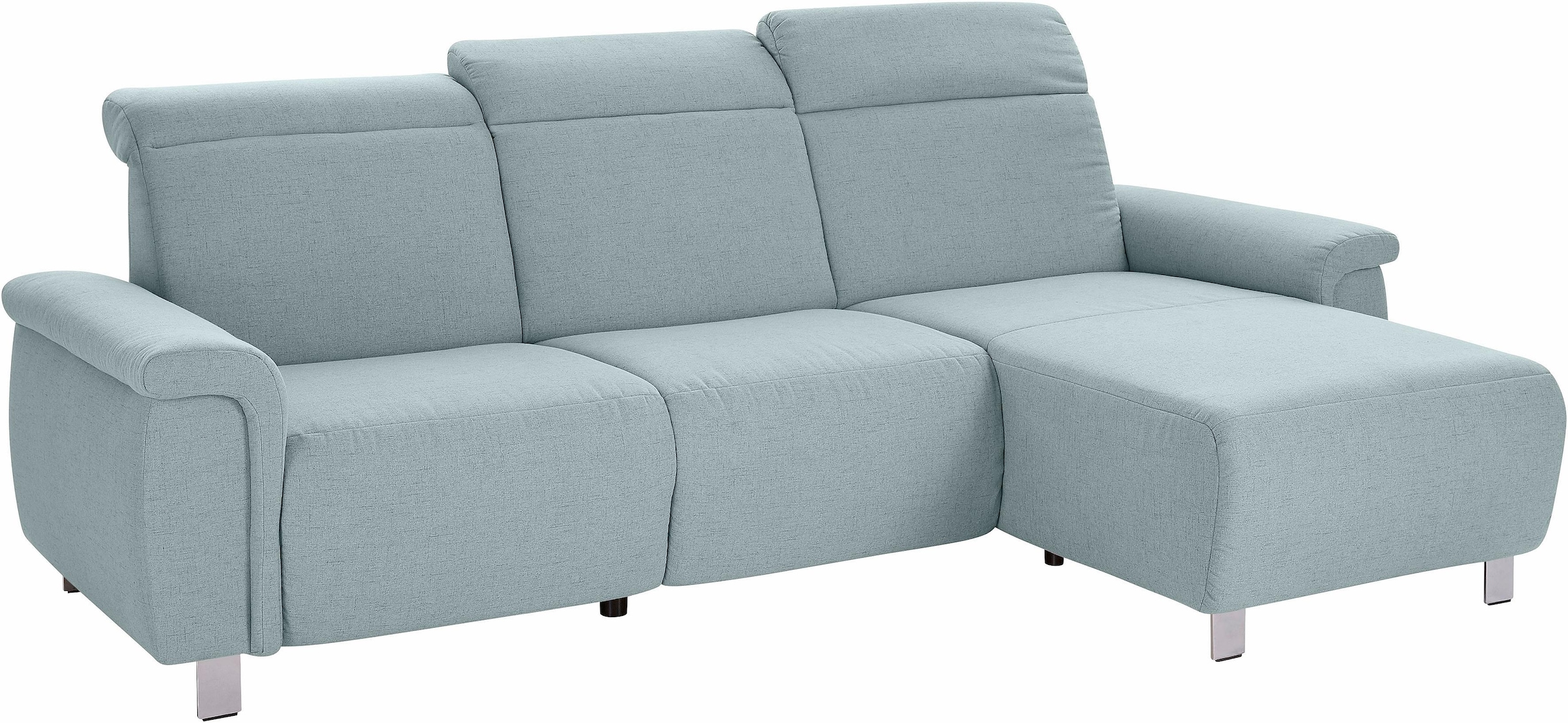 sit&more Ecksofa »Township L-Form«, wahlweise mit elektrischer Wallfree-Funktion