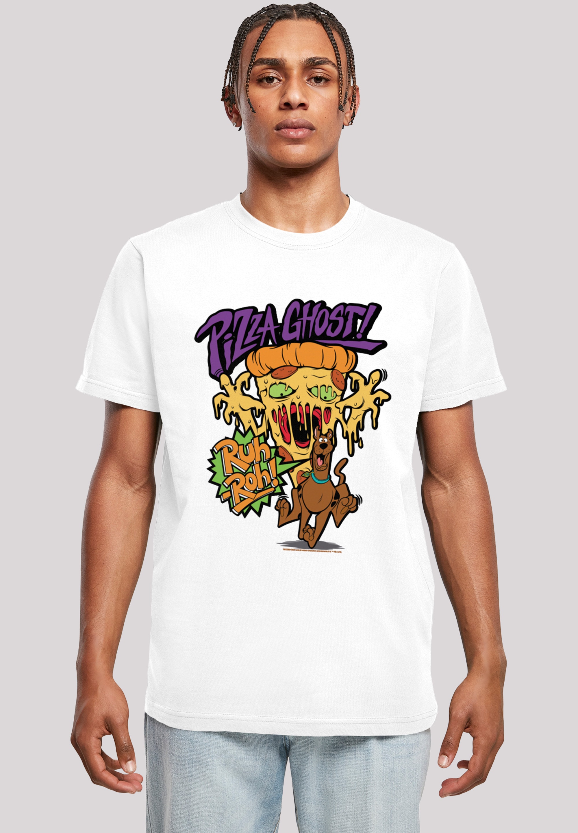 F4NT4STIC T-Shirt "Scooby Doo Pizza Ghost Geist", Herren,Premium Merch,Regu günstig online kaufen