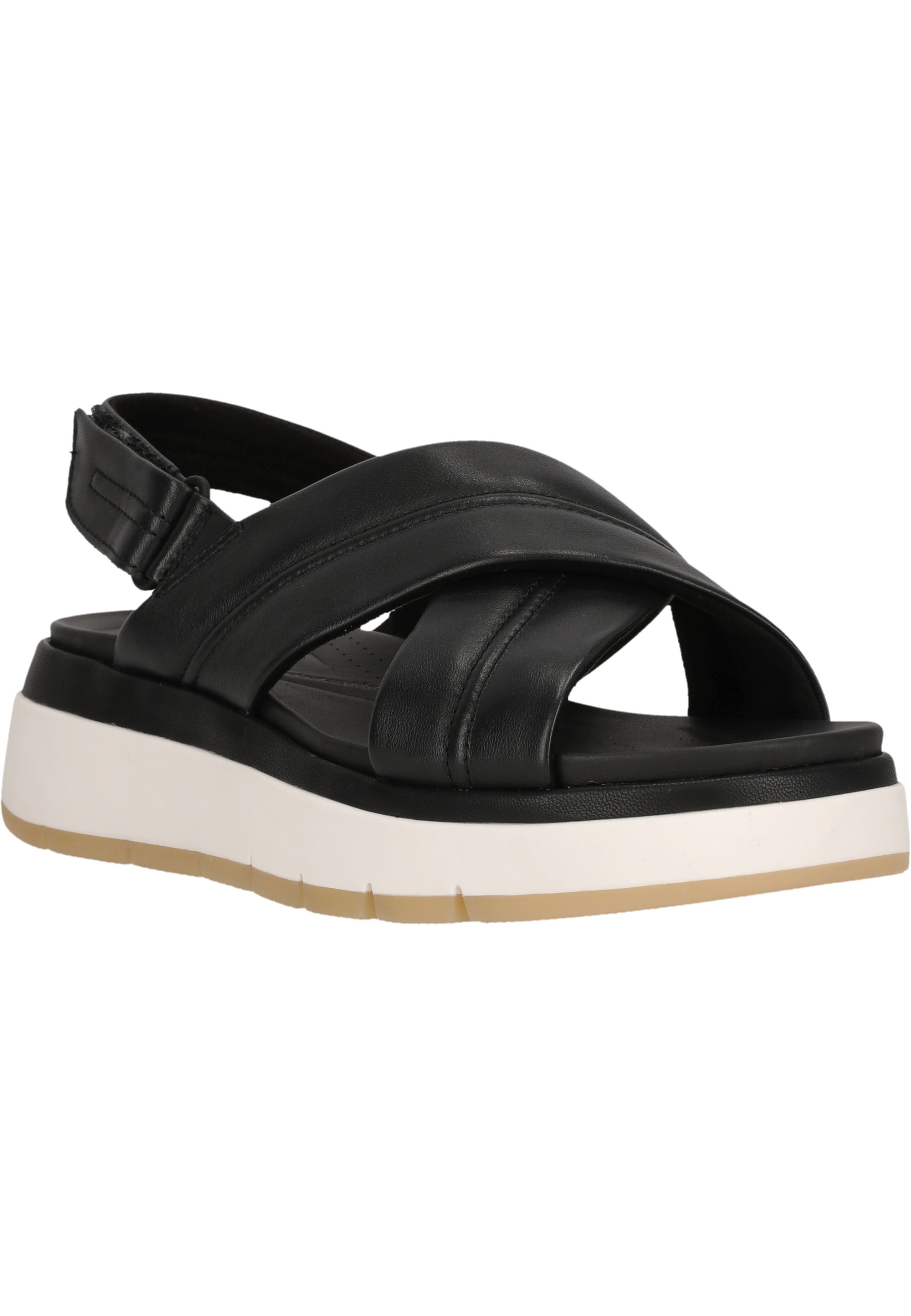 Clarks Sandale »Tuscan Cross«  mit eleganten Crossover-Riemen