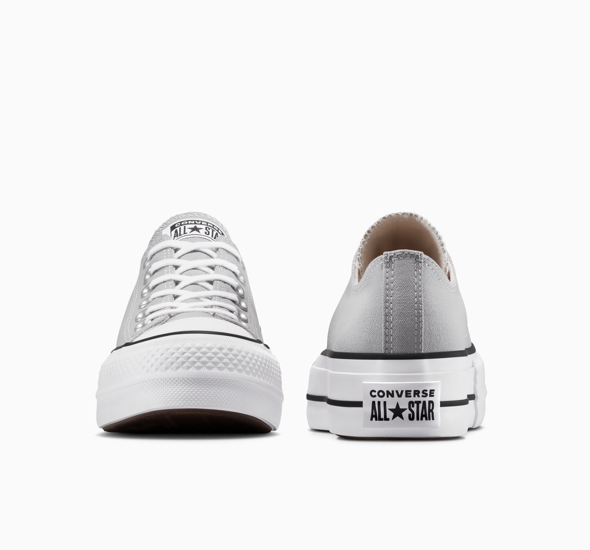 Baskets basses Converse CHUCK TAYLOR ALL STAR LIFT PLATFORM Gris 36,37,40,41 femmes 3
