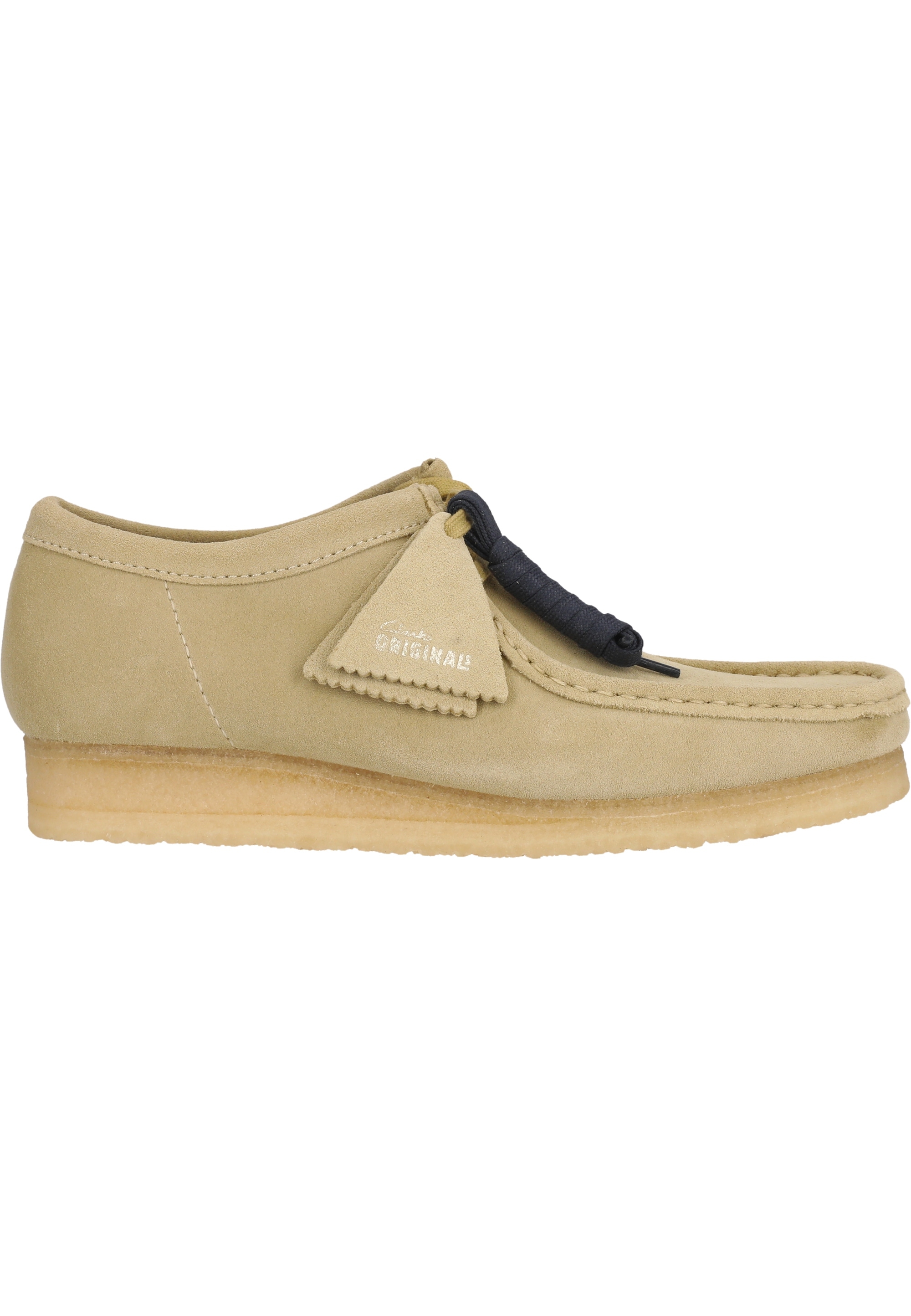 Clarks Schnürschuh »Wallabee Maple«, mit unnachahmlicher Kreppsohle