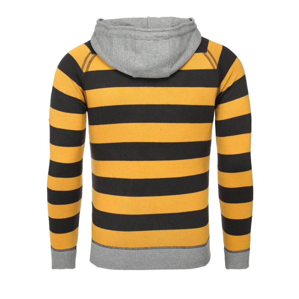 Key Largo Kapuzensweatshirt »POWER«, in tollem Streifen-Design