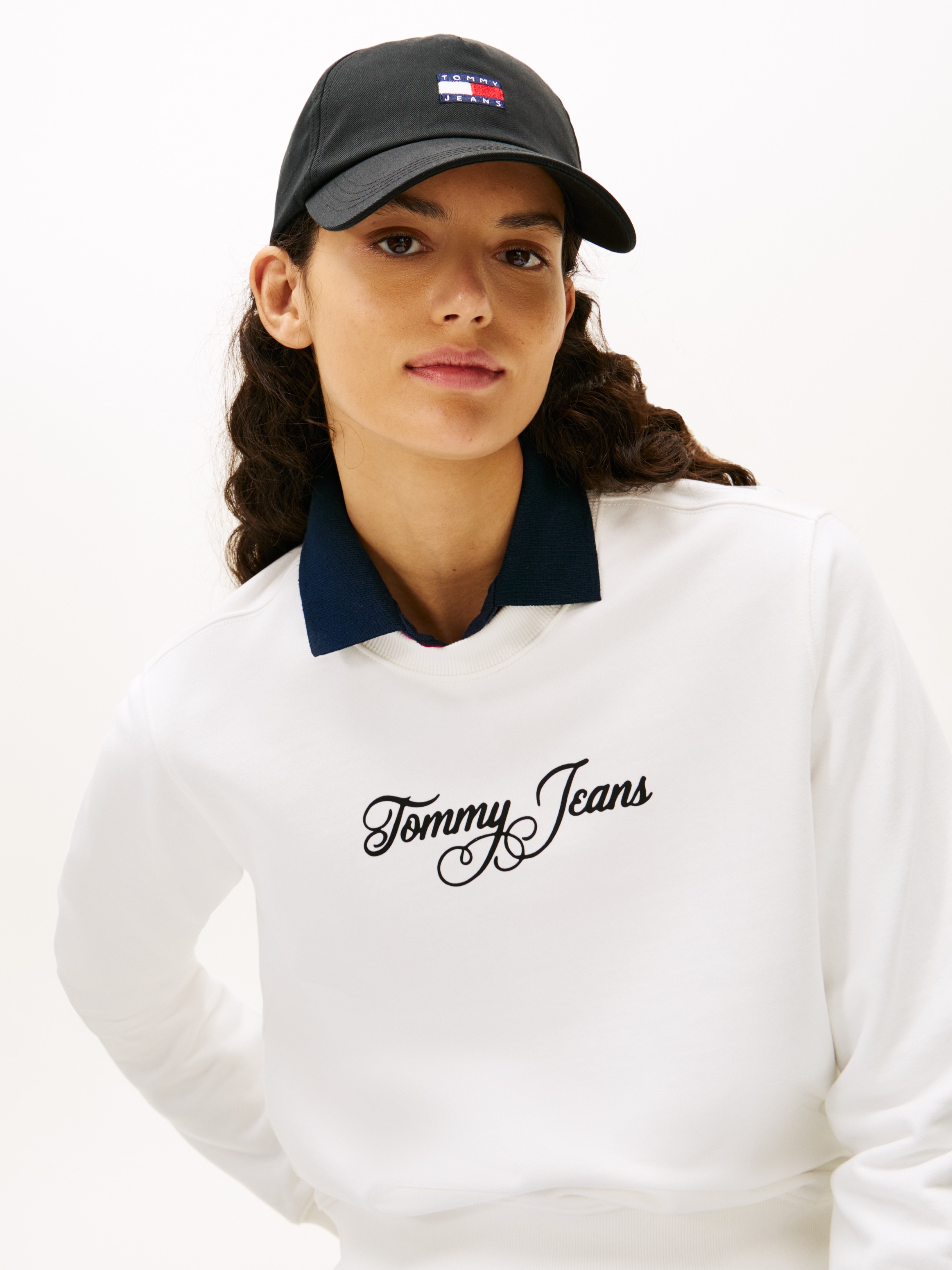 Tommy Jeans Baseball Cap »TJW HERITAGE CORE 5 PANEL CAP« Logoprägung, Klemmverschluss UNISEX