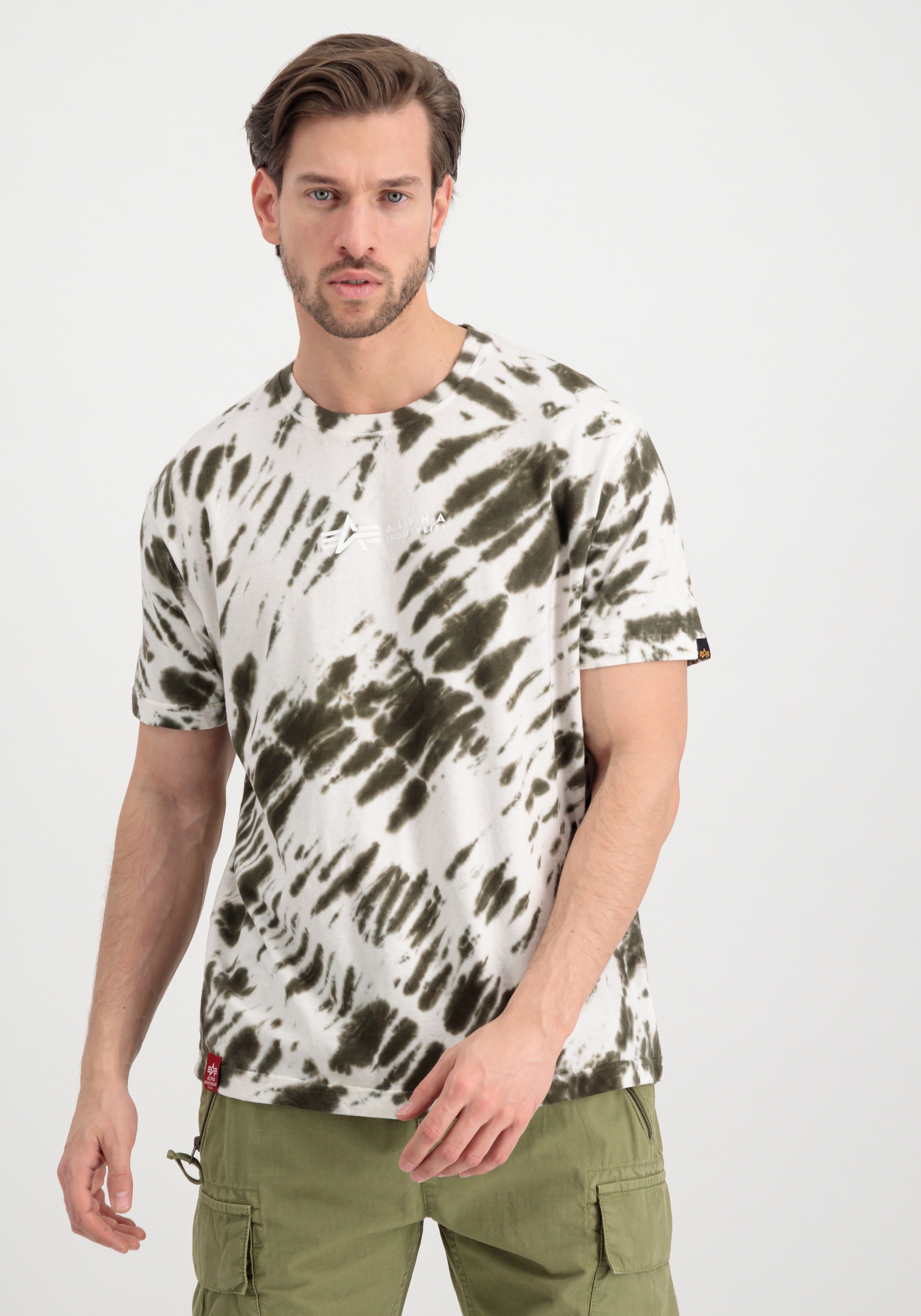 Alpha Industries T-Shirt »Alpha Industries Men - T-Shirts Tie Dye T« ▷  bestellen | BAUR