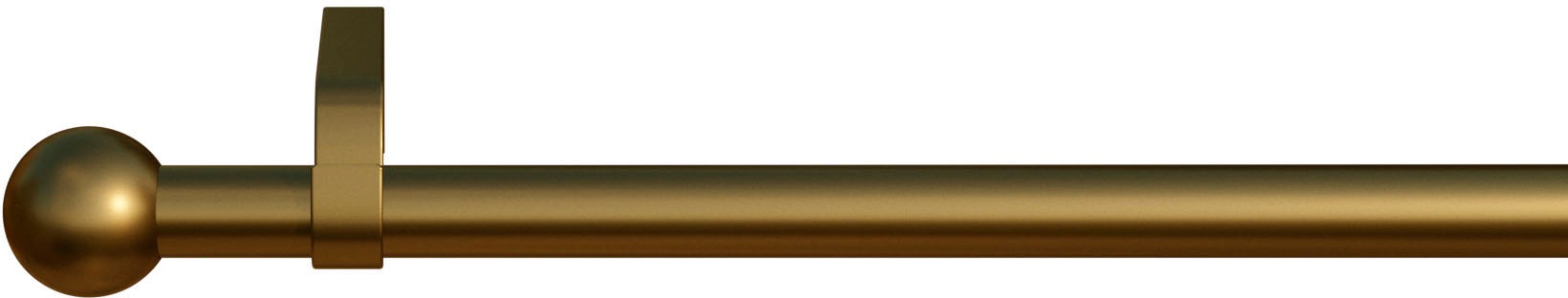 indeko Gardinenstange "Sevilla" Ø 16 mm 1 läufig-läufig Wunschmaßlänge günstig online kaufen