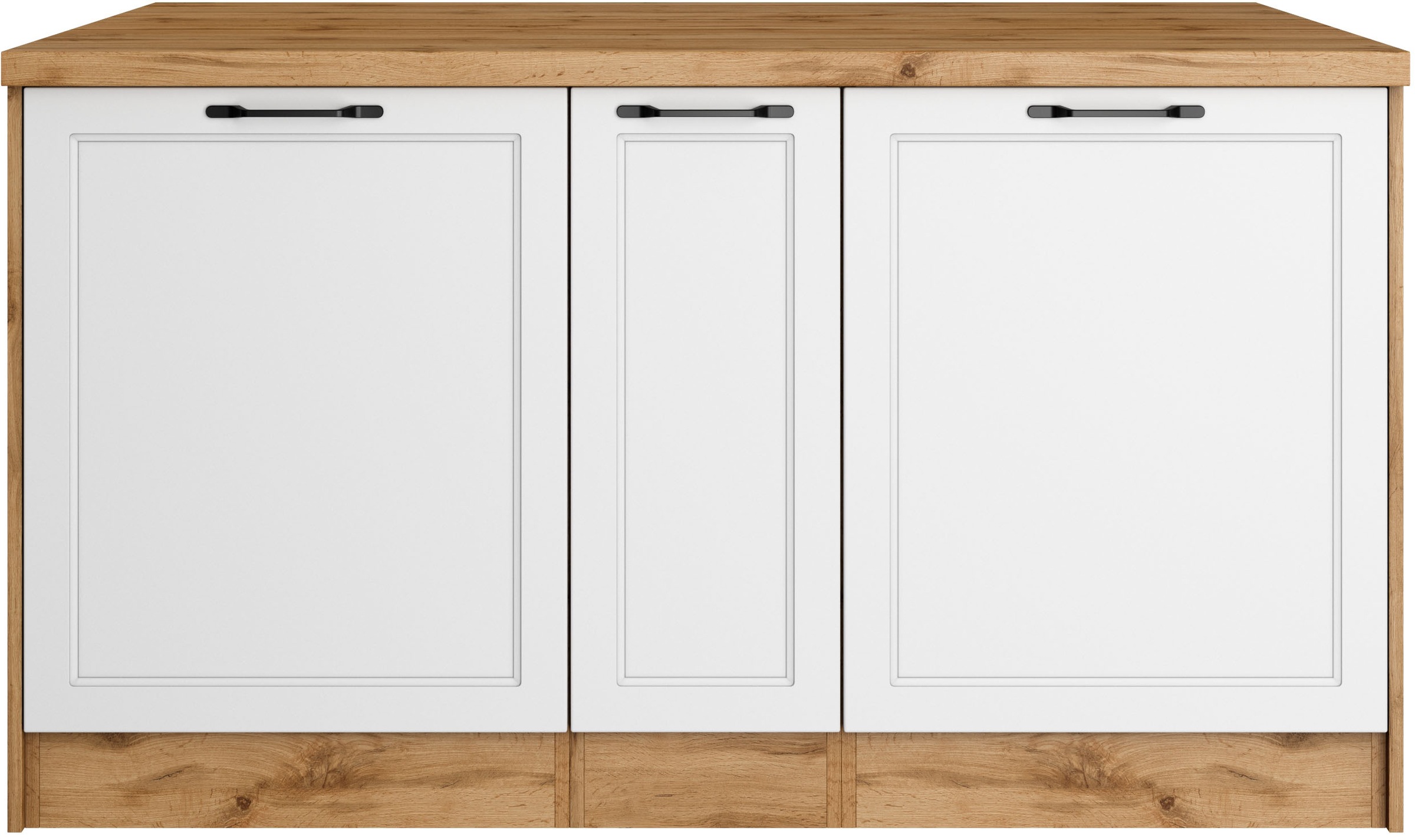 KOCHSTATION Kücheninsel »KS-Lana, Breite 153 cm«, MDF-Fronten, Arbeitsplatte 38mm stark
