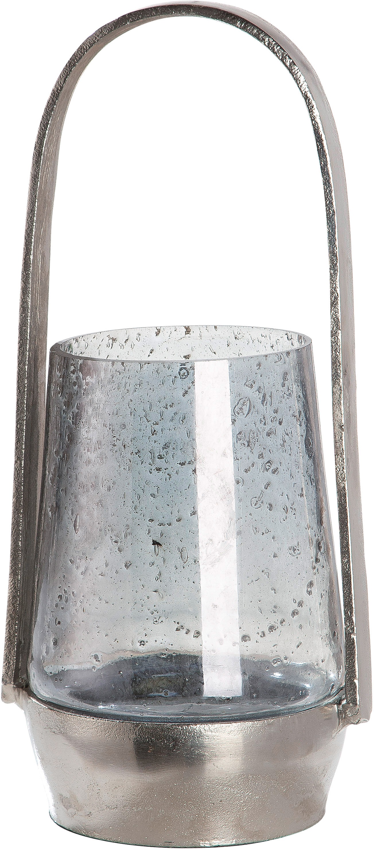 GILDE Windlicht »Noche«, (1 St.), aus Aluminium mit Glas-Einsatz kaufen