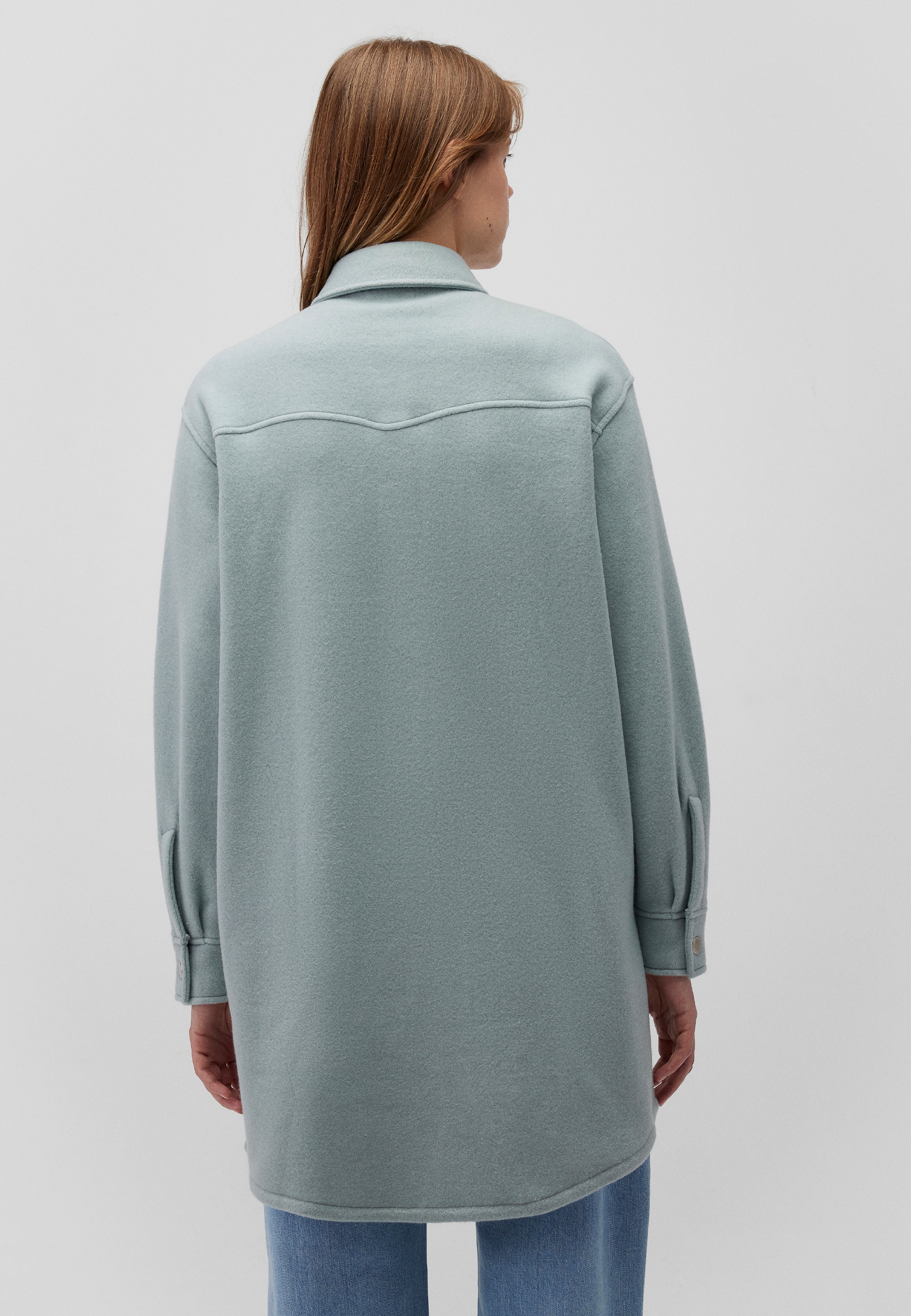 Mavi Cordjacke »DOUBLE POCKET SWEATSHIRT«, Overshirt