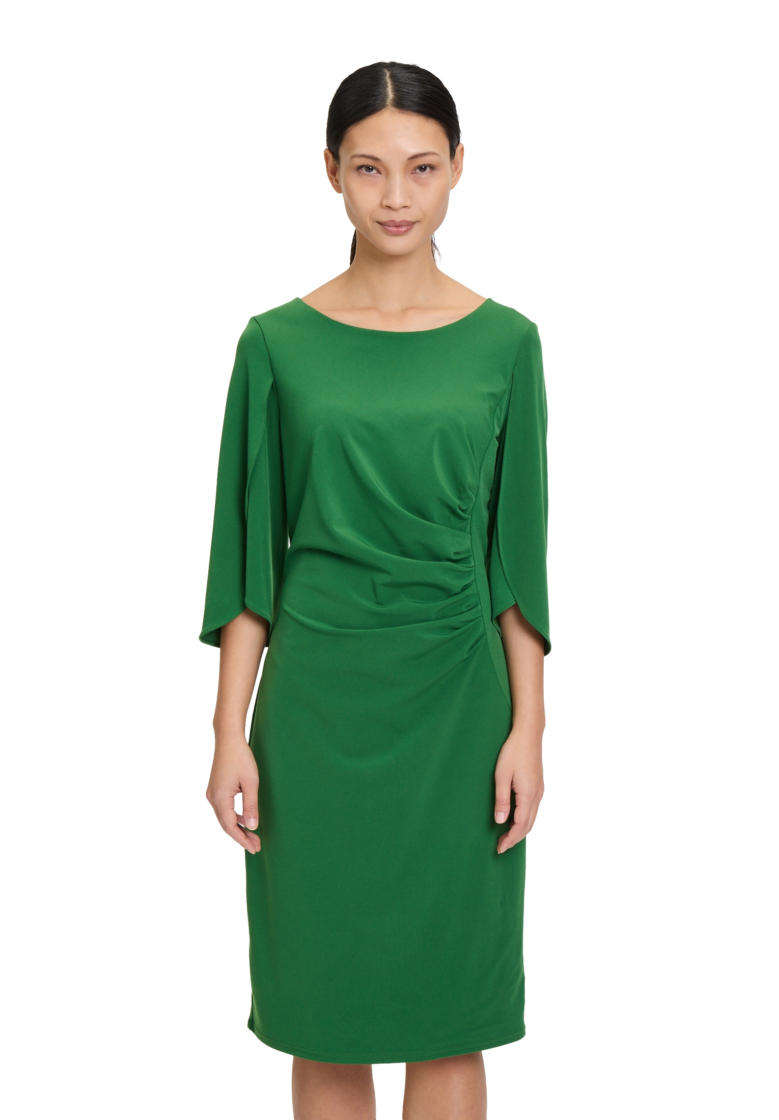 Vera Mont Jerseykleid "Vera Mont Damen Jerseykleid mit 3/4 Arm", Nahtführun günstig online kaufen