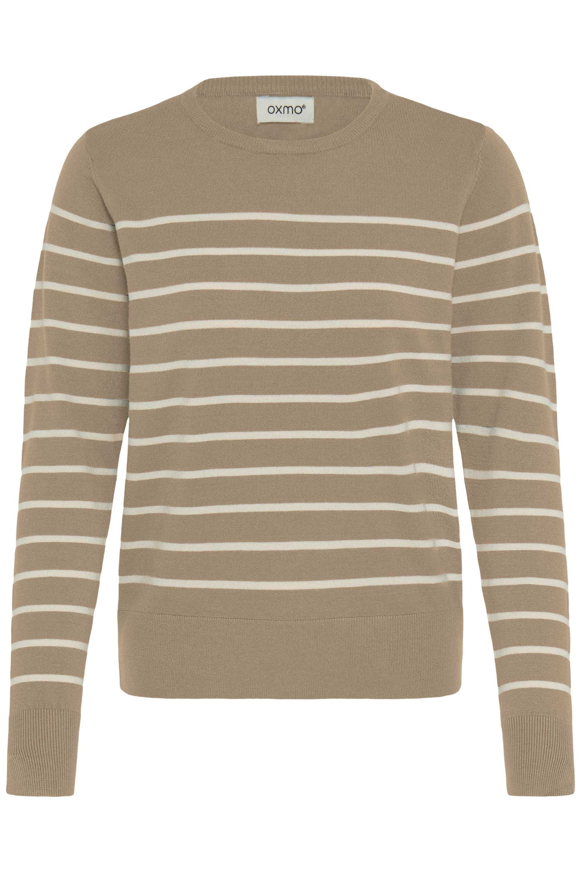 OXMO Strickfleece-Pullover "Strickpullover OXKeana"