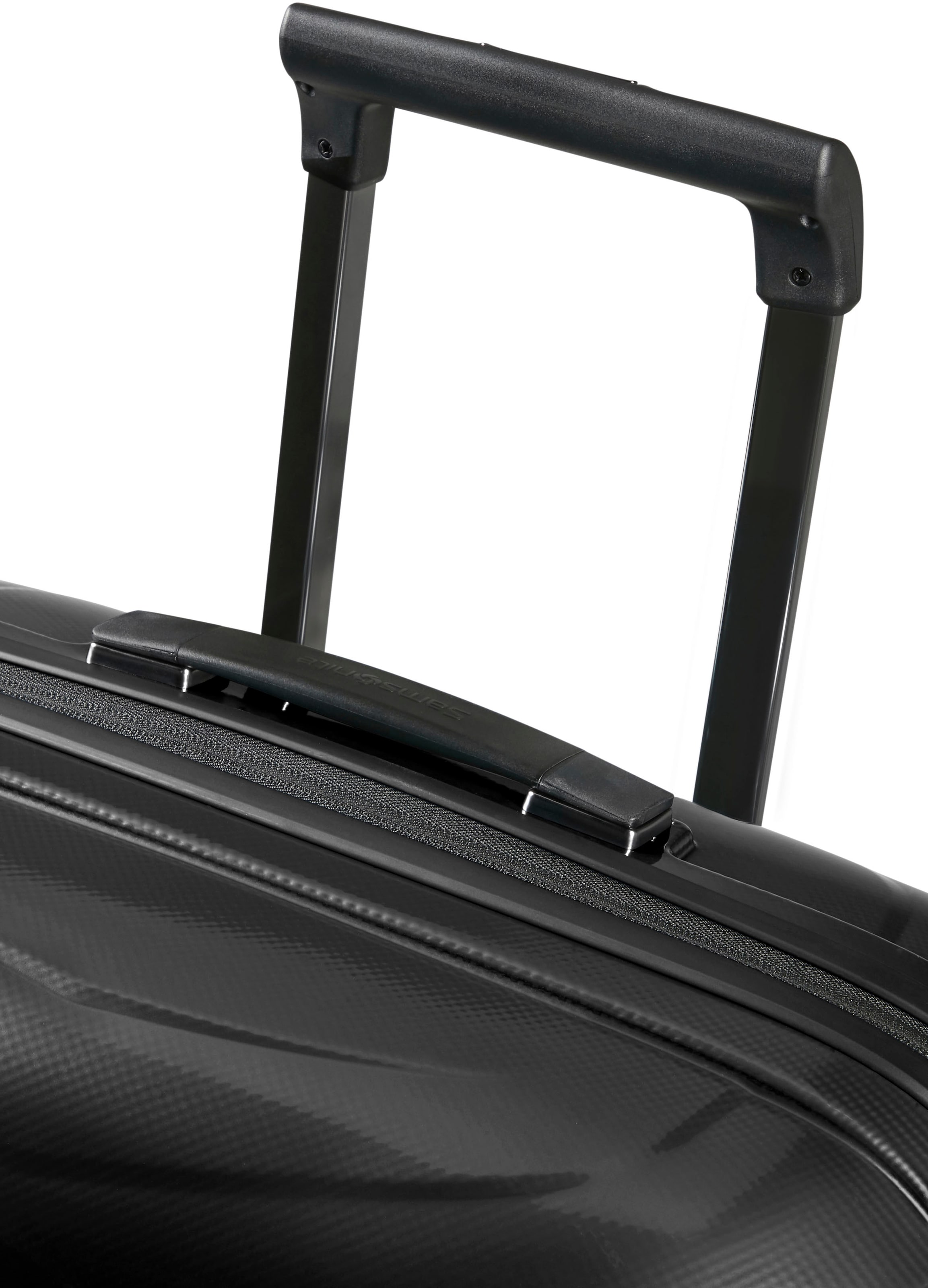 Samsonite Hartschalen-Trolley »Attrix, anthracite, 75 cm«, 4 Rollen, Reisekoffer Großer Koffer TSA-Zahlenschloss Made in Europe