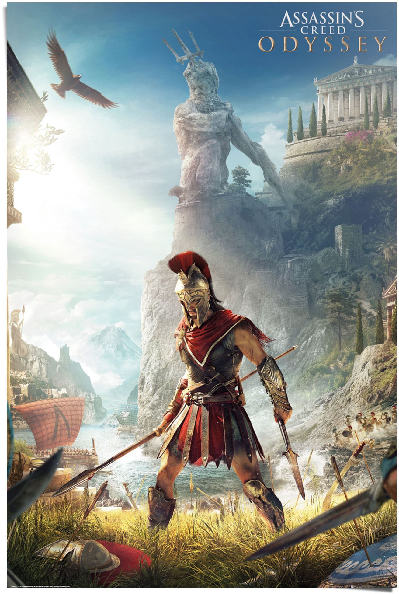 Reinders Poster "Assassin`s Creed Key Art" 1 Stk. tlg. günstig online kaufen