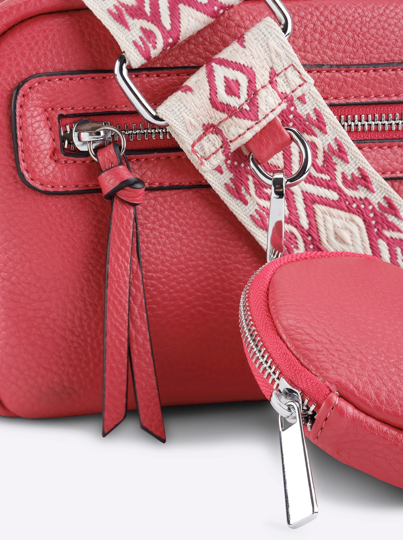 Heine Handbag Pink 19x14x8cm 2