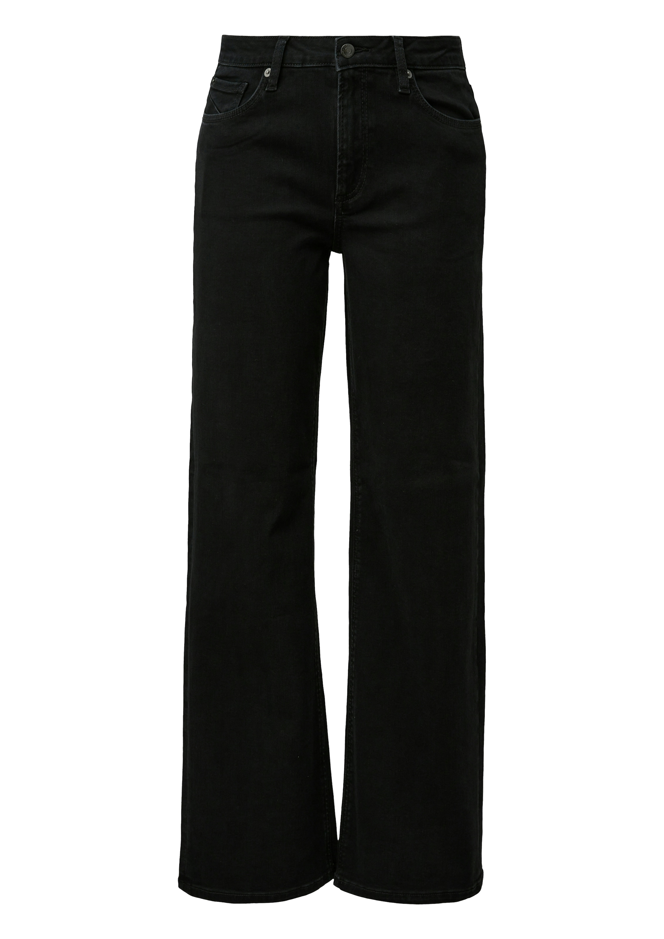 QS Stretch-Jeans »CATIE Wide Leg« 5-Pocket-Form