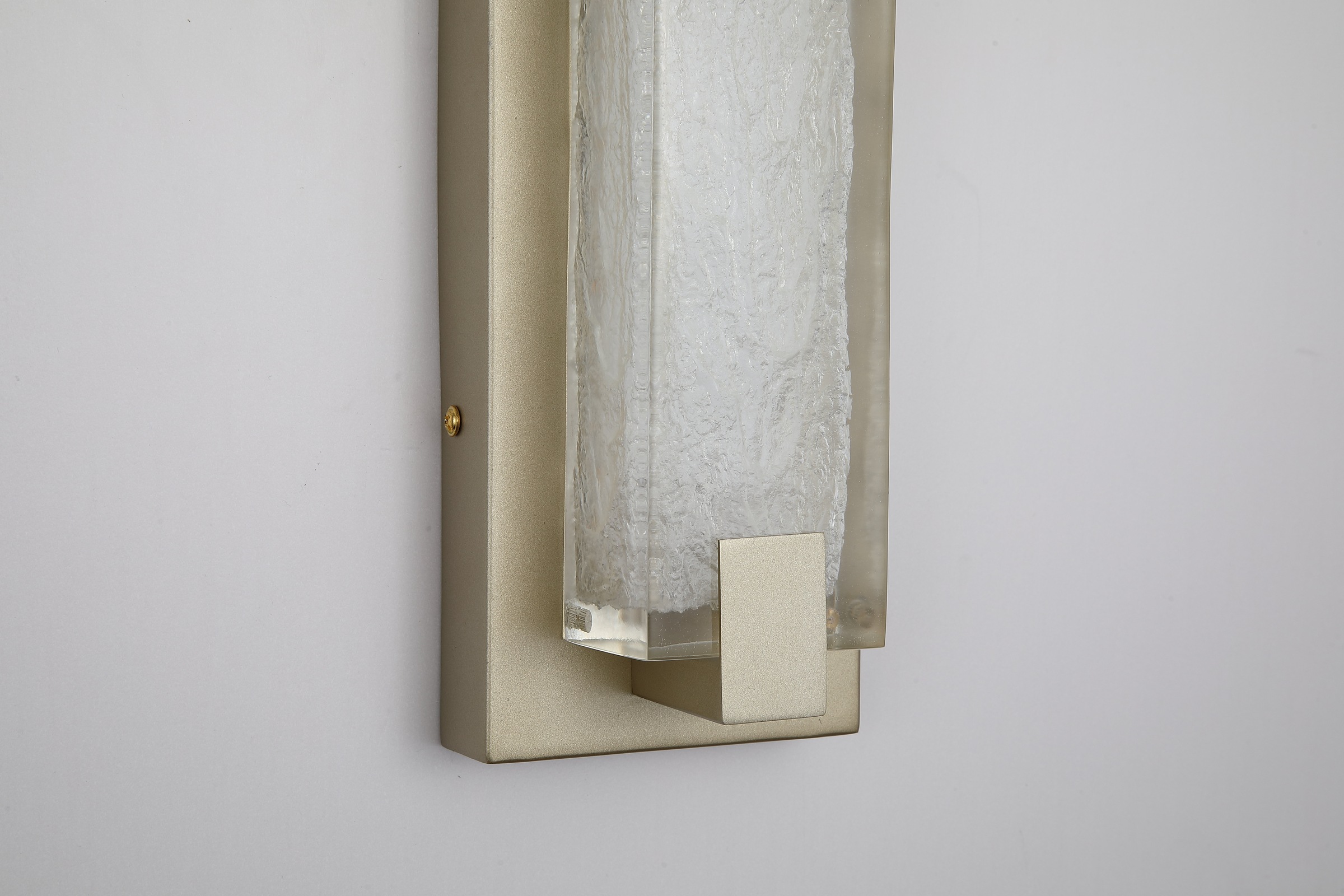 Searchlight LED Wandleuchte »Anker-LED-Wandleuchte, Goldenes metall mit Acrylschirm« LED-Modul 1 Stk.