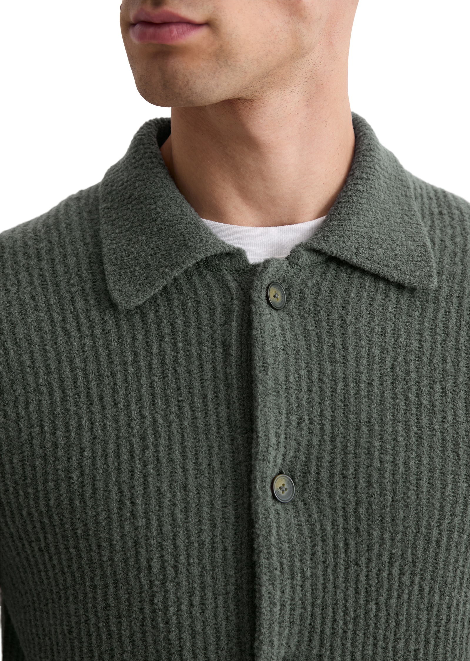 Marc O'Polo Cardigan »aus weichem Schurwoll-Mix«