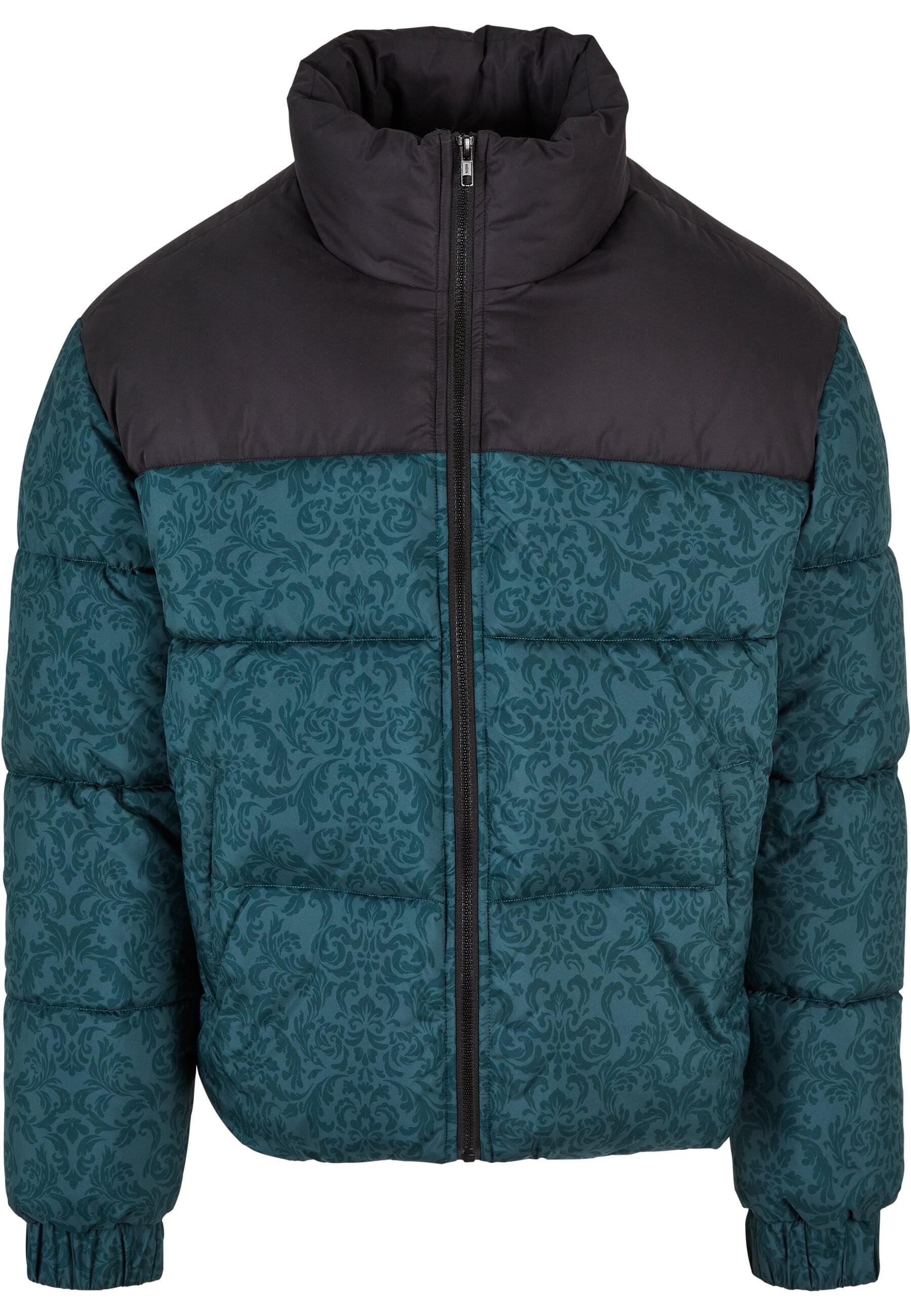 URBAN CLASSICS Winterjacke "Urban Classics Herren AOP Retro Puffer Jacket" günstig online kaufen