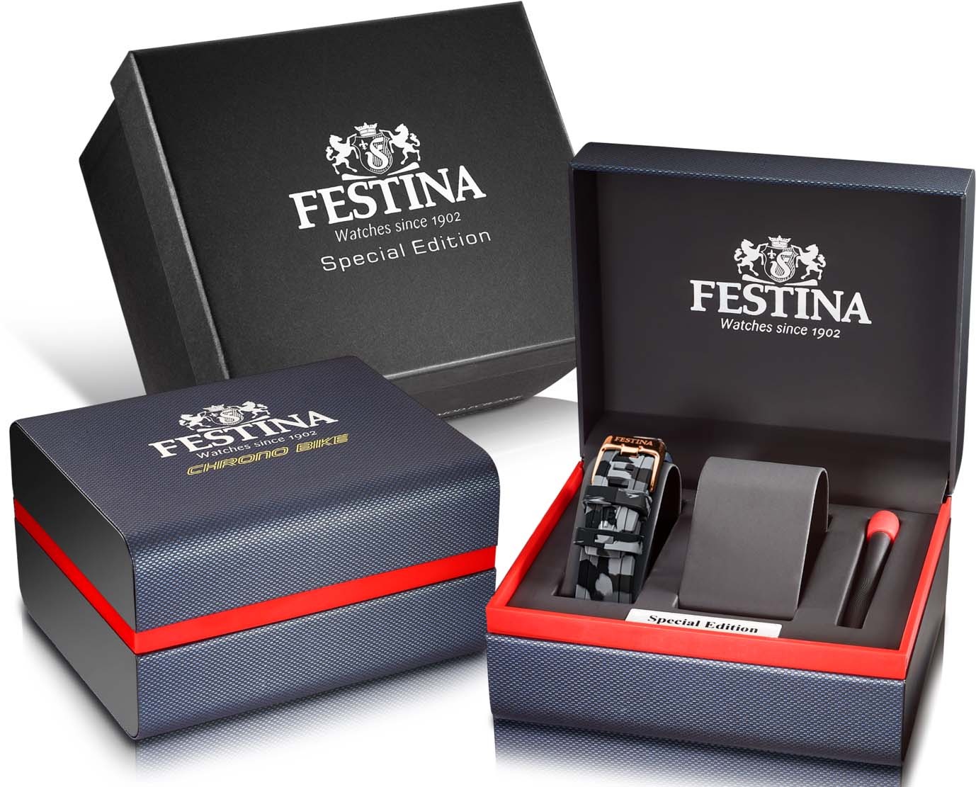 Festina Chronograph »Chrono Bike - Special Edition, F20645/1«, (Set, 3 tlg.,  Uhr mit Wechselband und Werkzeug), ideal auch als Geschenk ▷ kaufen | BAUR