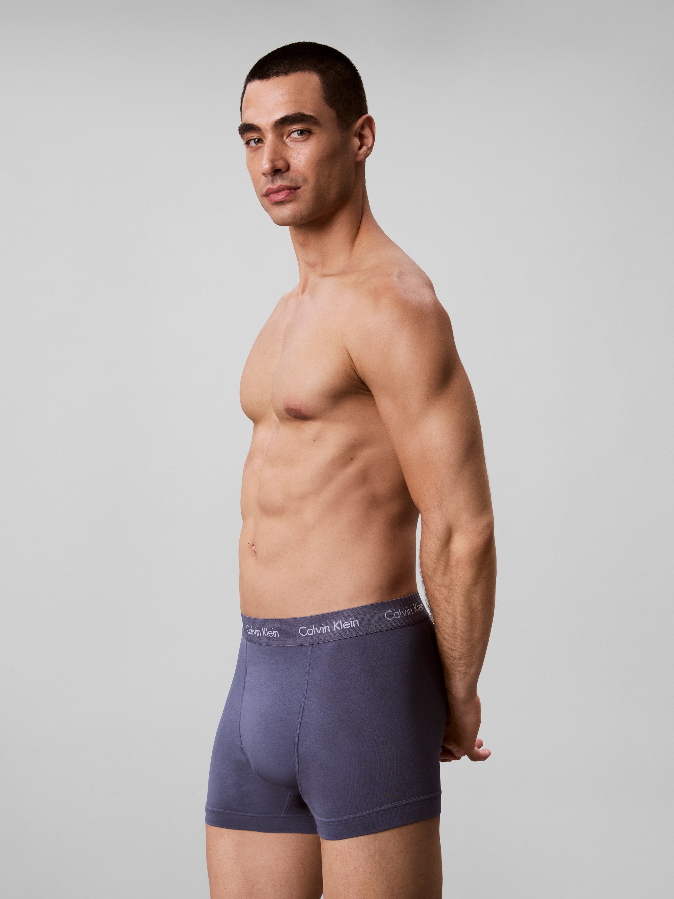 Calvin Klein Underwear Trunk »Trunk 3pk« Packung, 3er-Pack,  Regular fit mit elastischem Bund