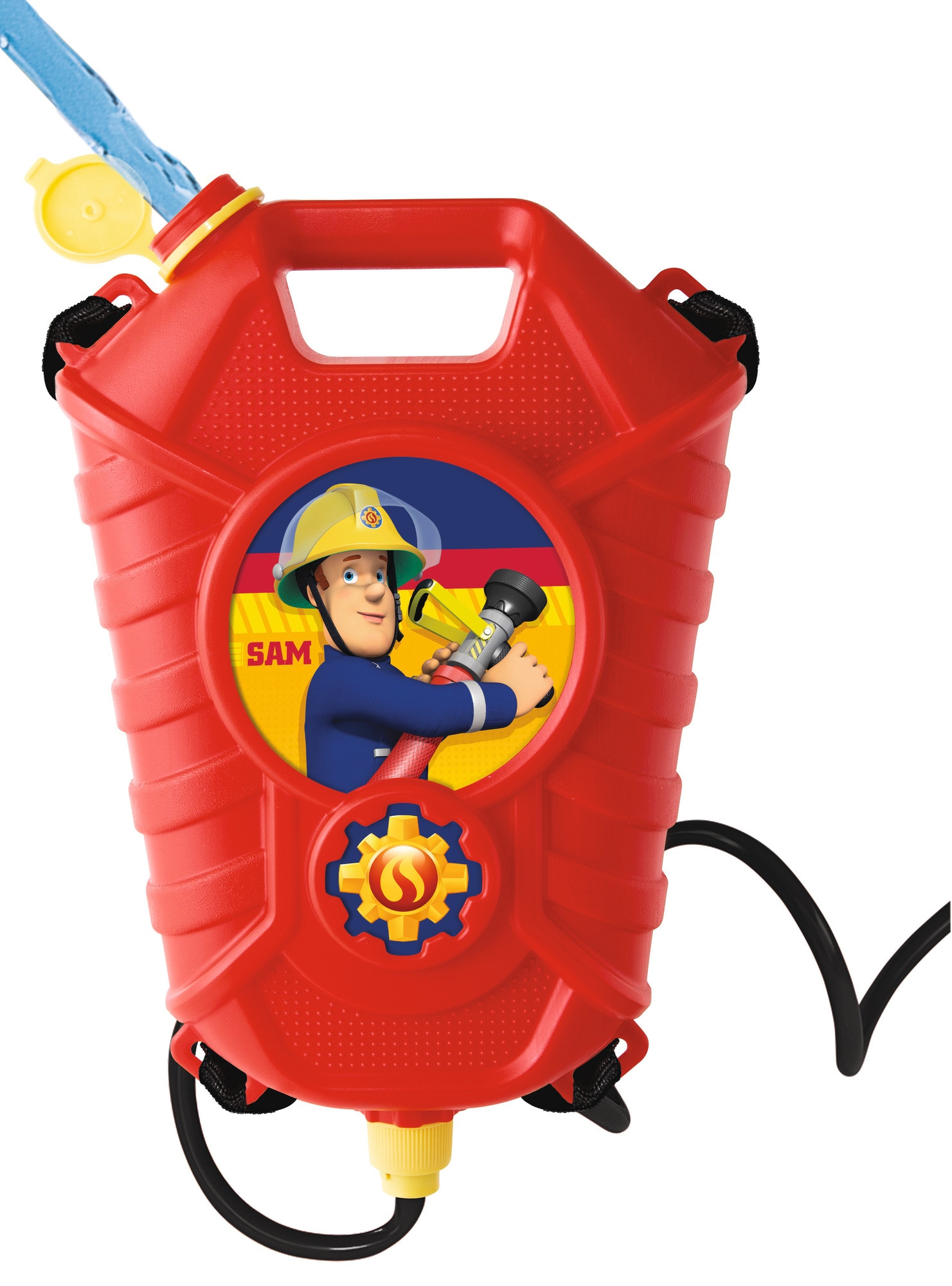 SIMBA Wasserpistole »Feuerwehrmann Sam, Tankrucksack«