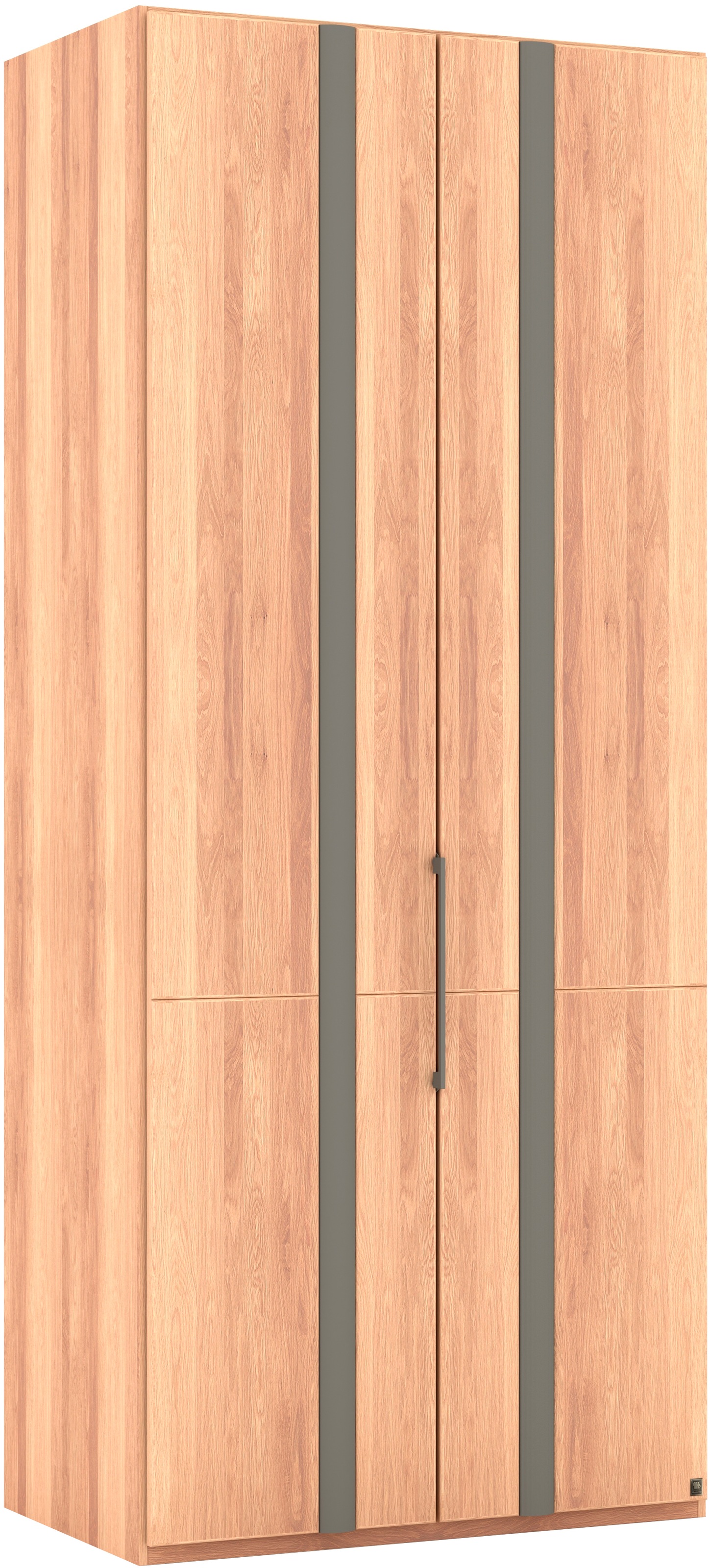 Musterring Kleiderschrank "Sorrent, Kleiderschrank, teilmassiv Eiche" mit T günstig online kaufen