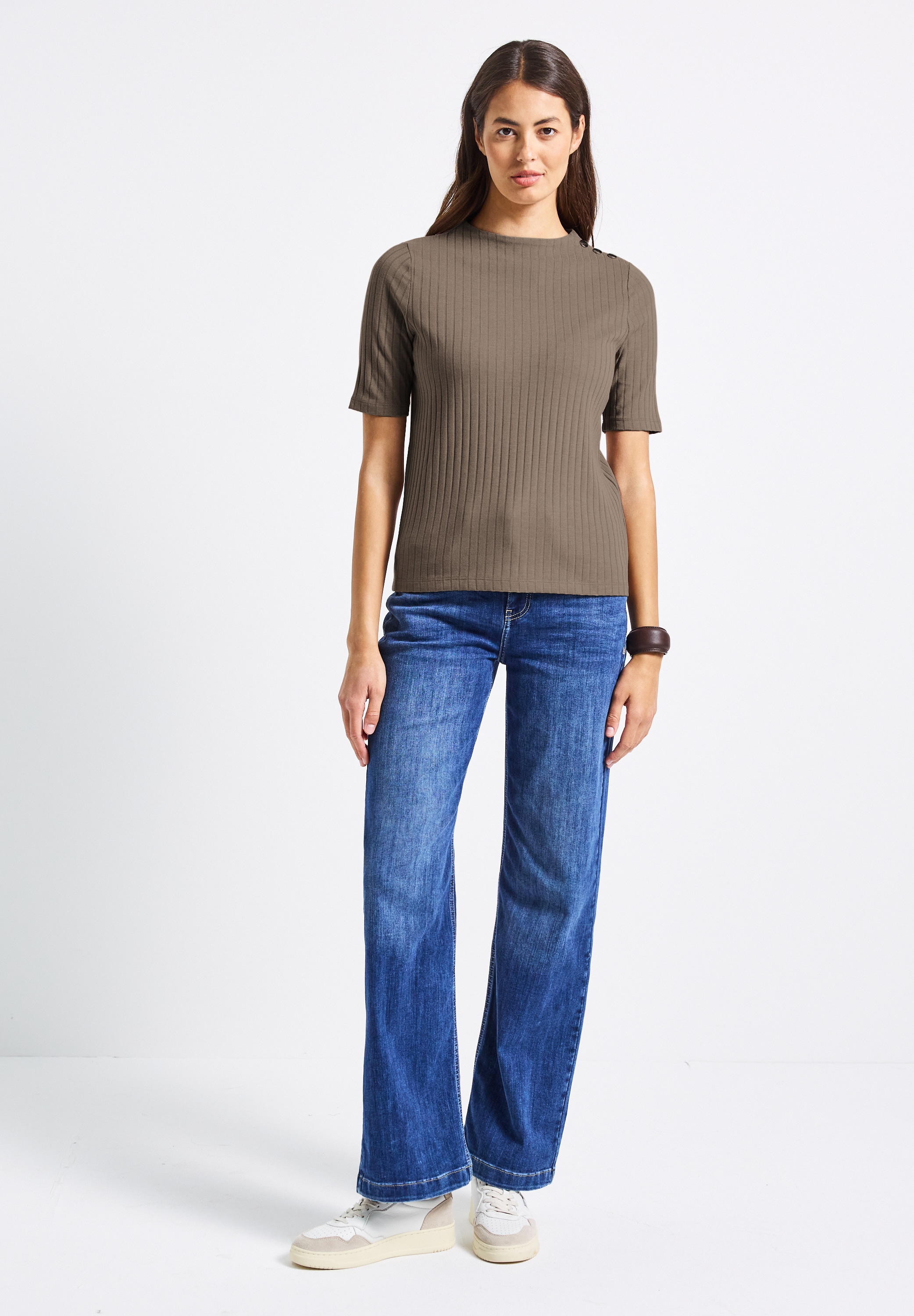 STREET ONE Rollkragenshirt, mit Turtleneck