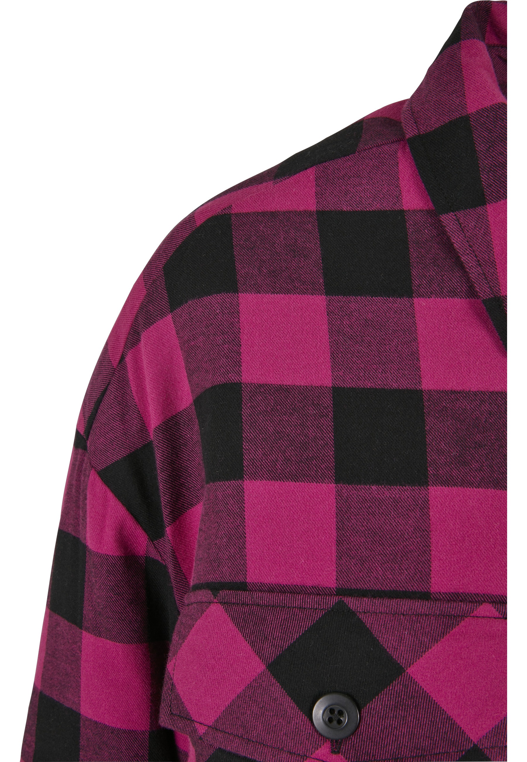 URBAN CLASSICS Langmantel »Urban Classics Damen Ladies Flanell Padded Overshirt«