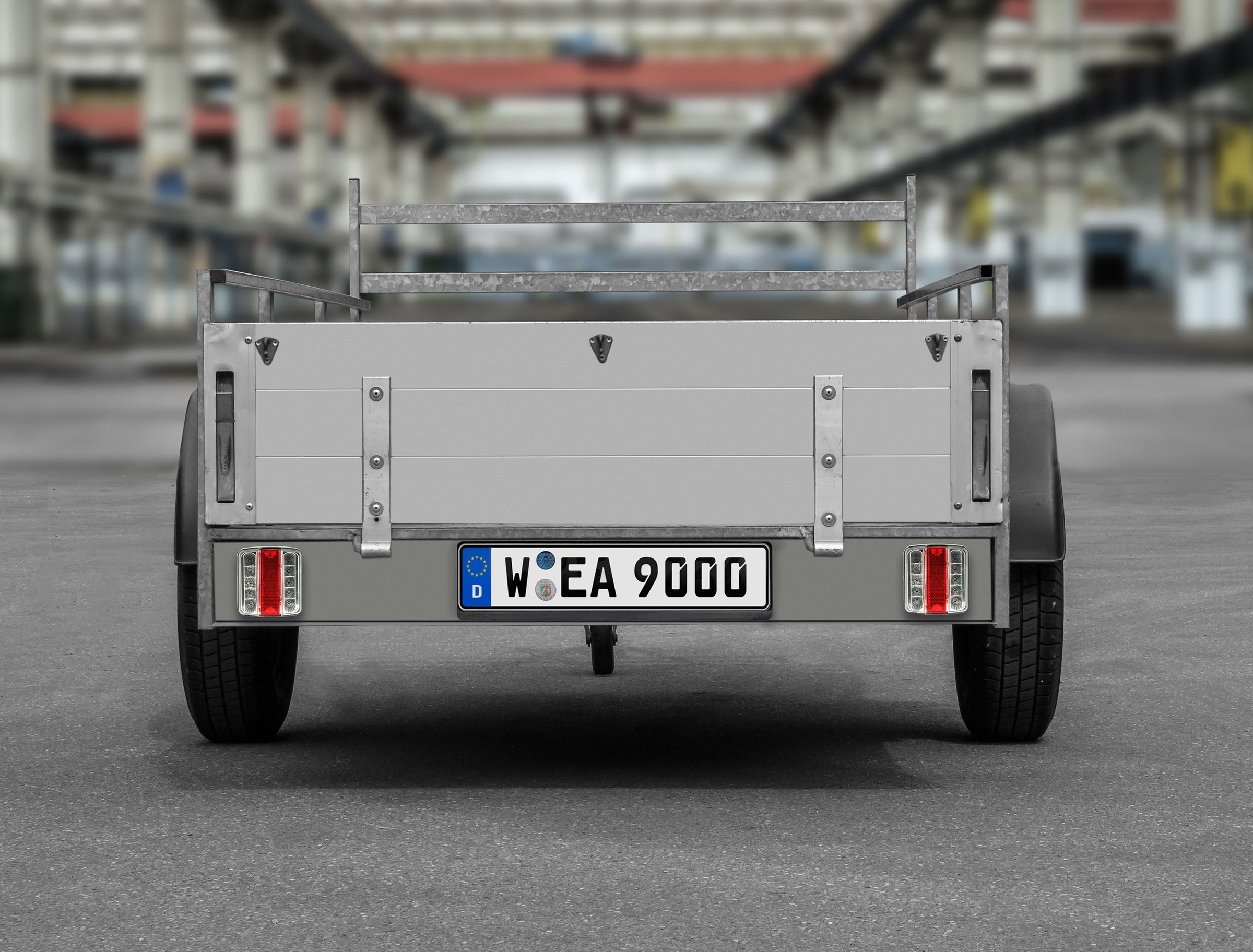 LAS Anhänger-Rückleuchte »LED Rückleuchten Set für Anhänger 12V« 2 Stk. Neutralweiß | rot