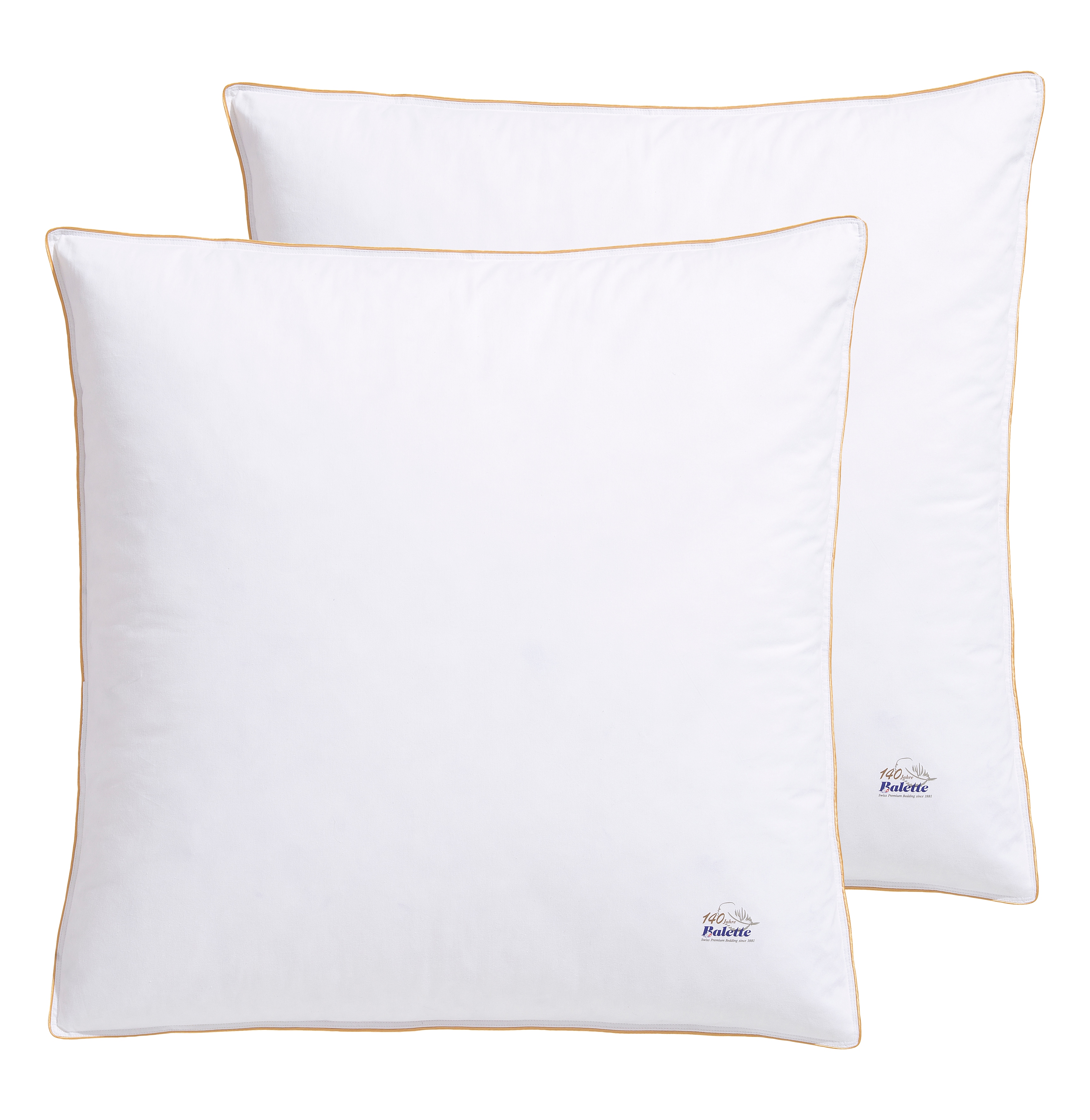 Balette Federkopfkissen "Edition 140 Jahre, Kopfkissen 2er-Set, Made in Germany" 2 Stk. tlg. Kissen-Set 40x80 cm oder 80x80 cm, Made in Germany