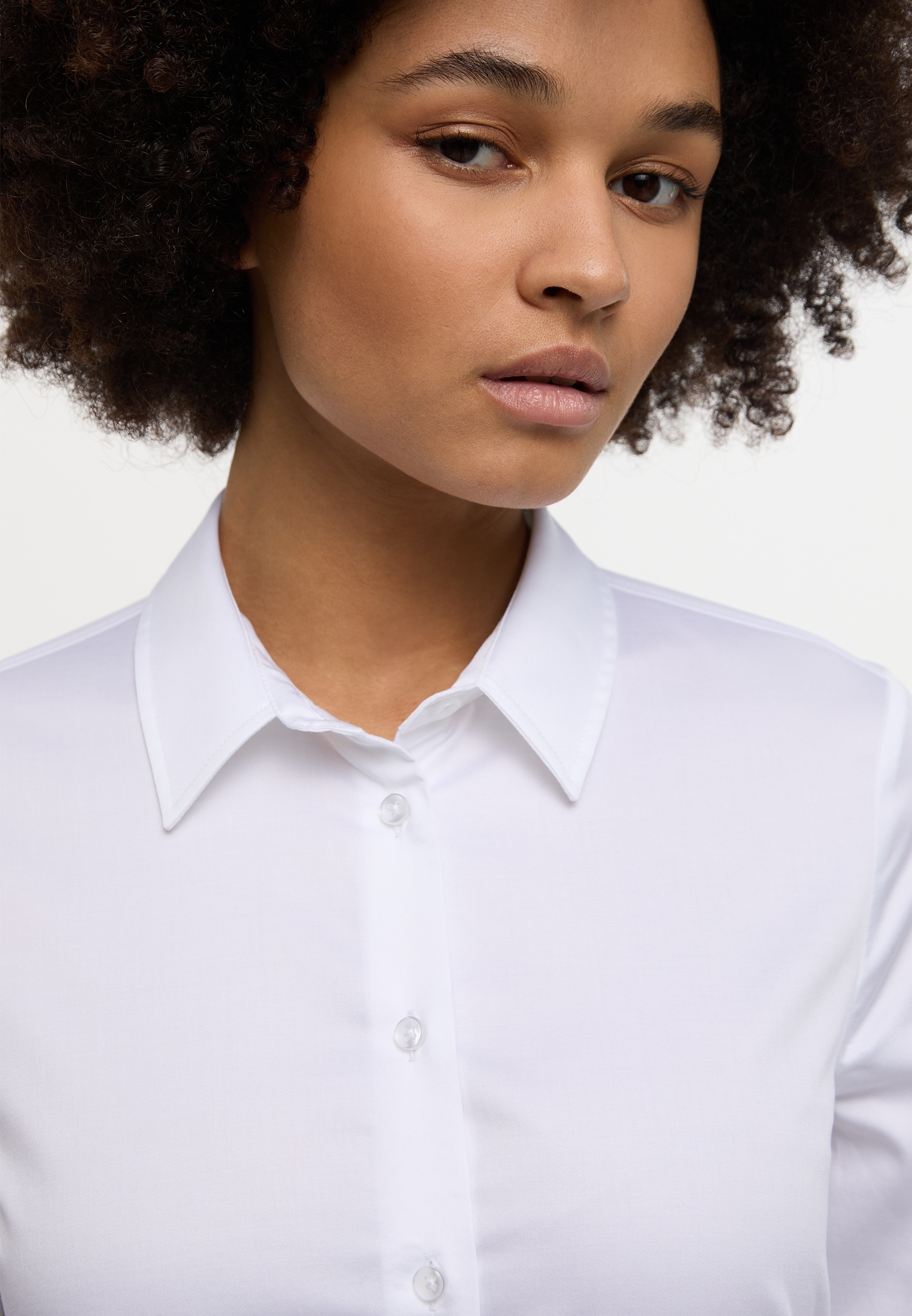 Eterna Hemdbluse »FITTED«, EASY IRON (bügelleicht)